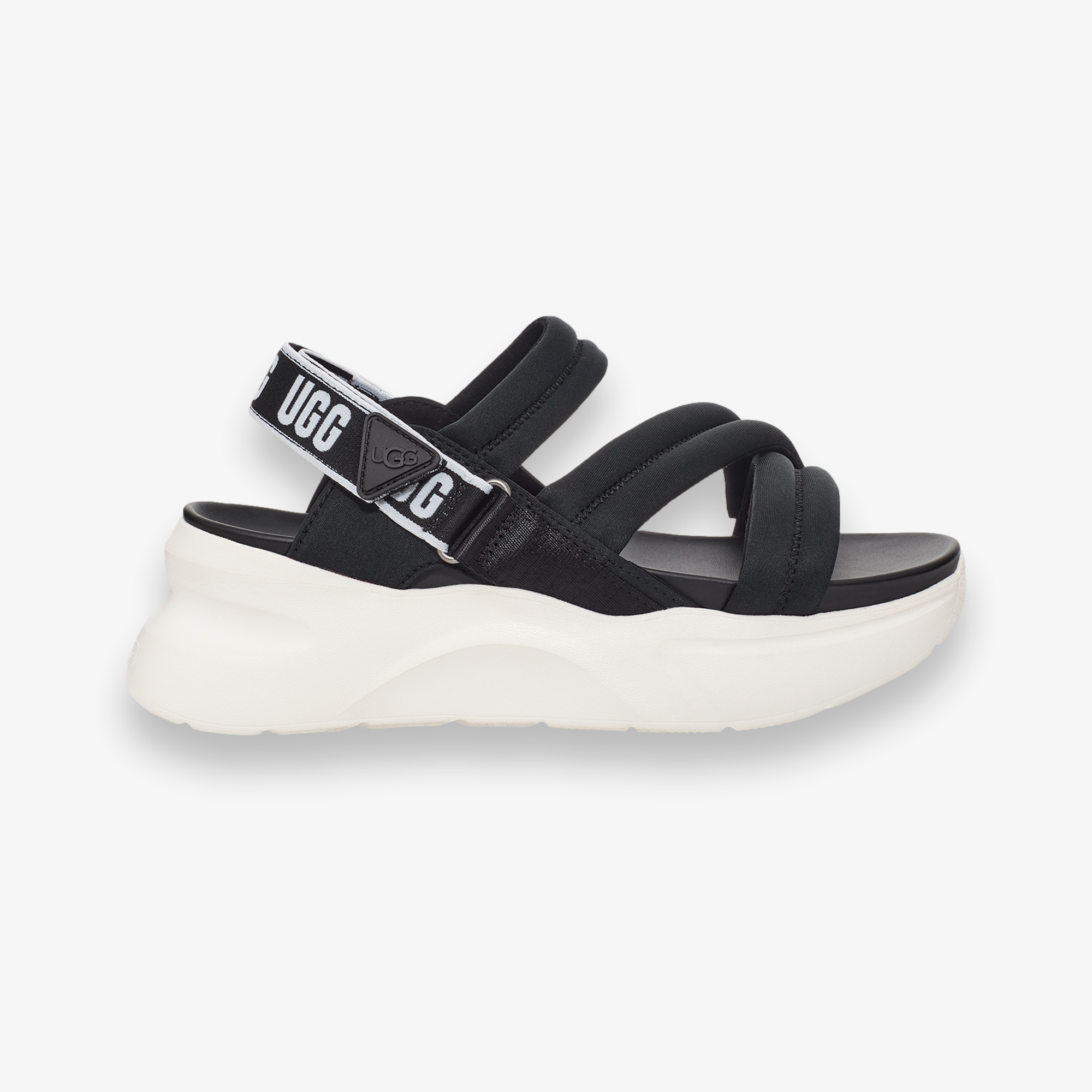 L.A. Sun Black Sandals