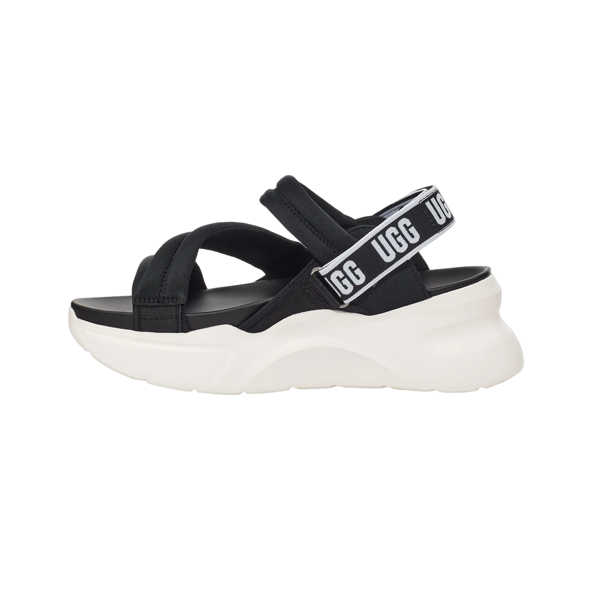 L.A. Sun Black Sandals