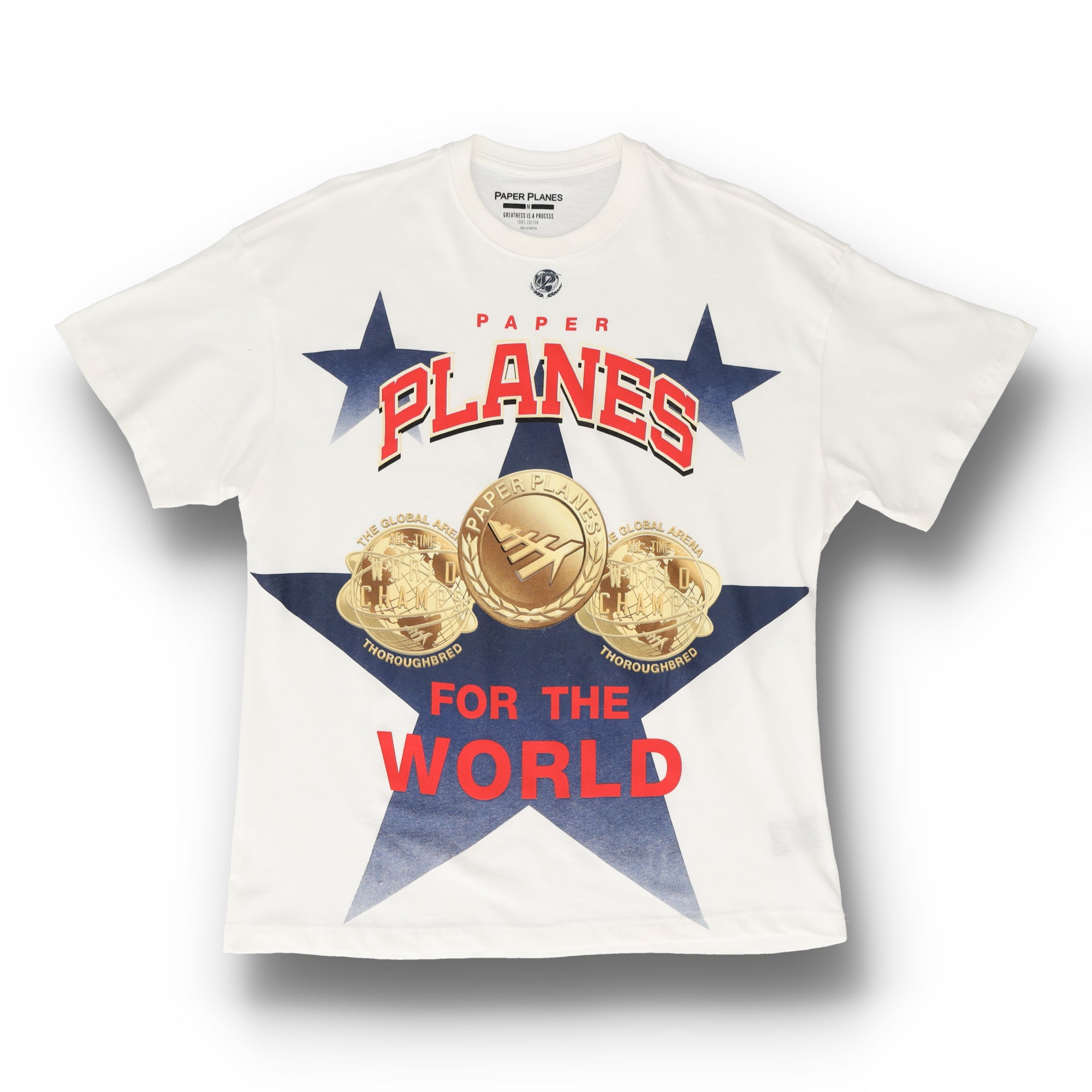 Planes Gold Medal White T-shirt