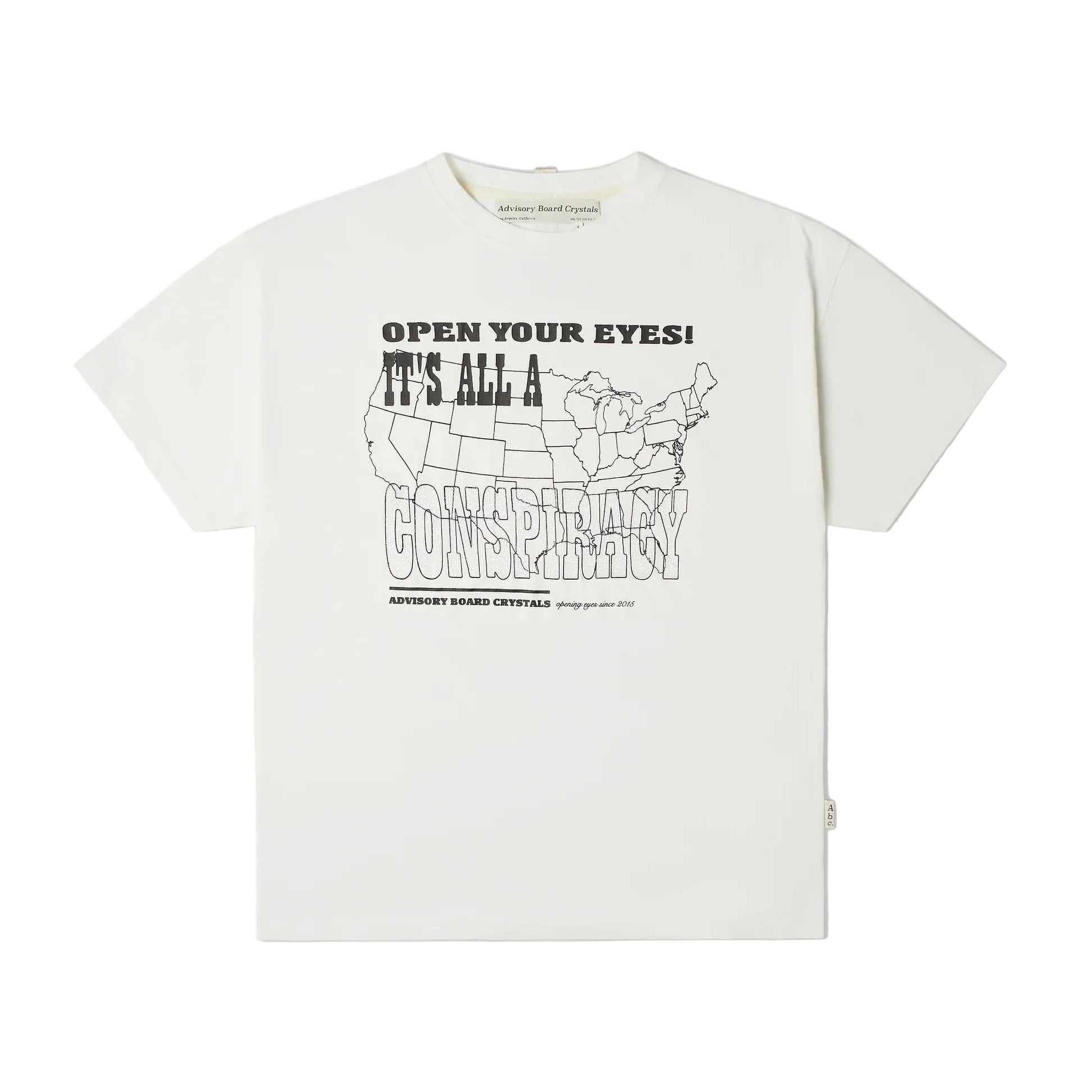Conspiracy Short Sleeve Tee White