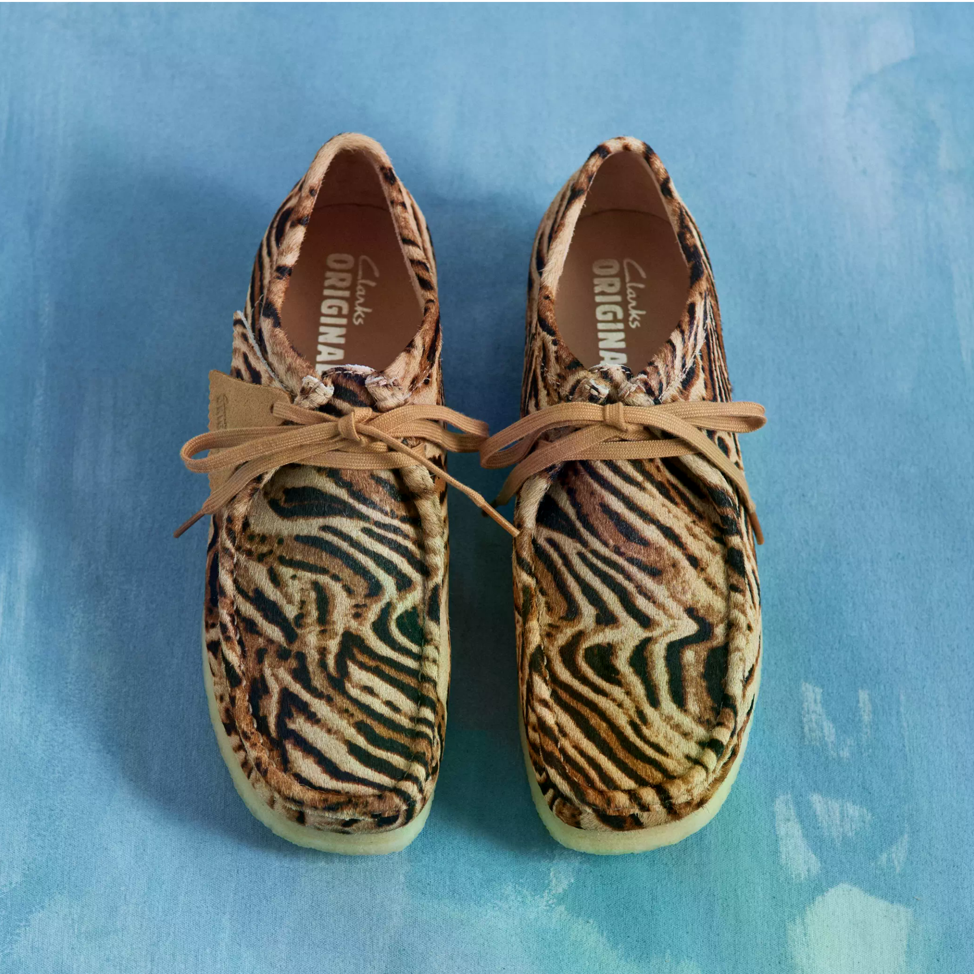 Wallabee Tiger Print