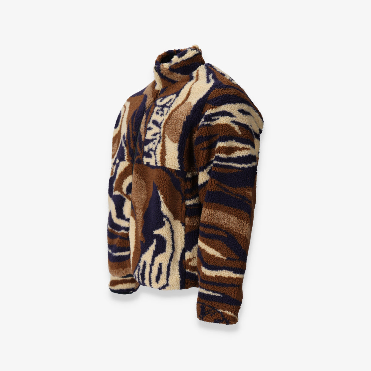 Marble Fleece Reversible Jacket