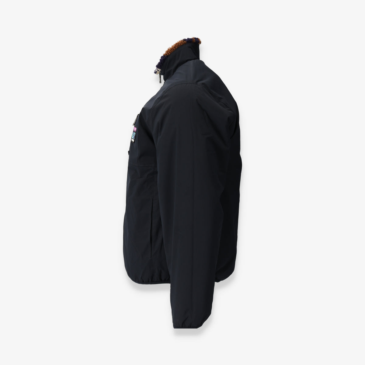 Marble Fleece Reversible Jacket