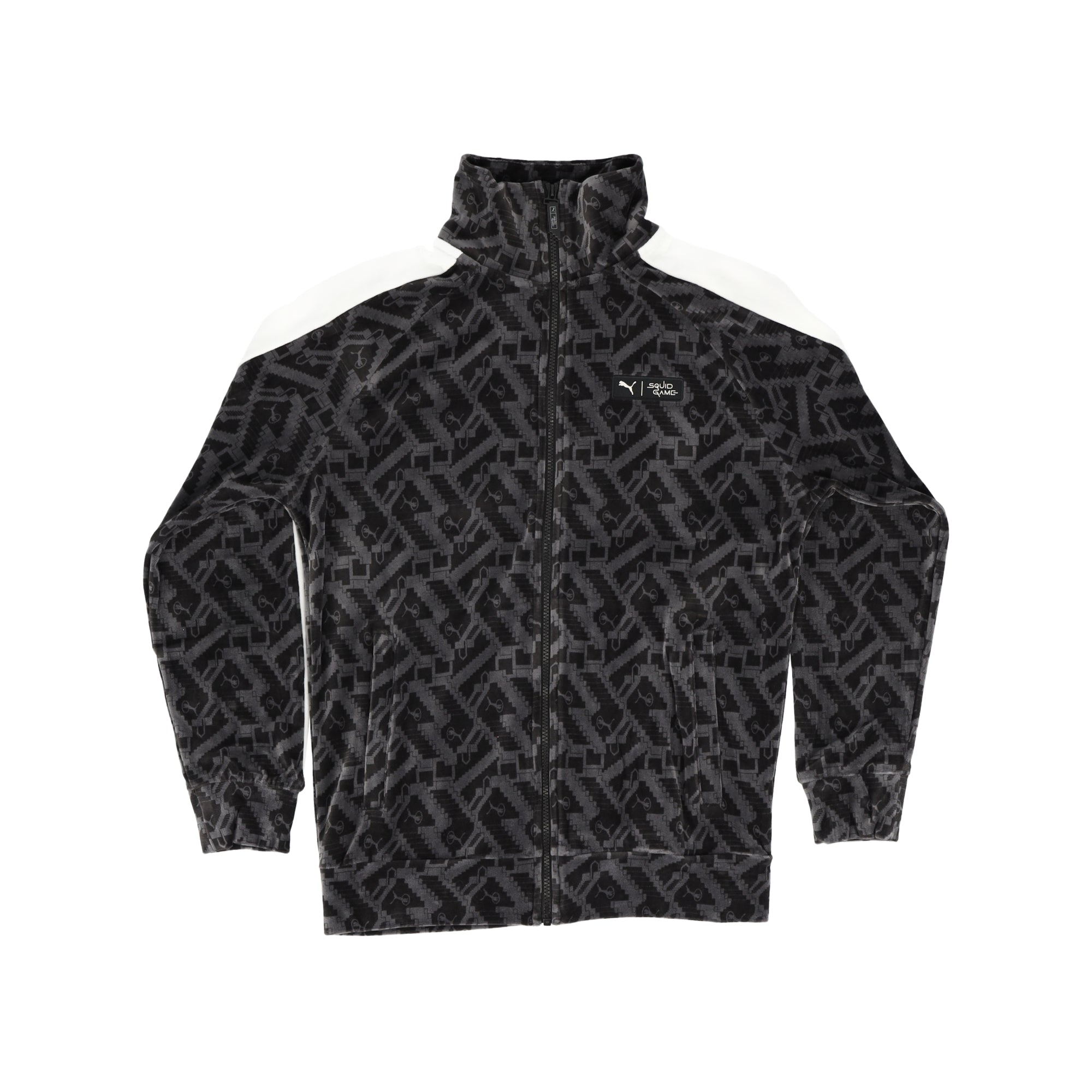 Men Puma Squid Game T7 Iconic Men's Track Jackets - Black