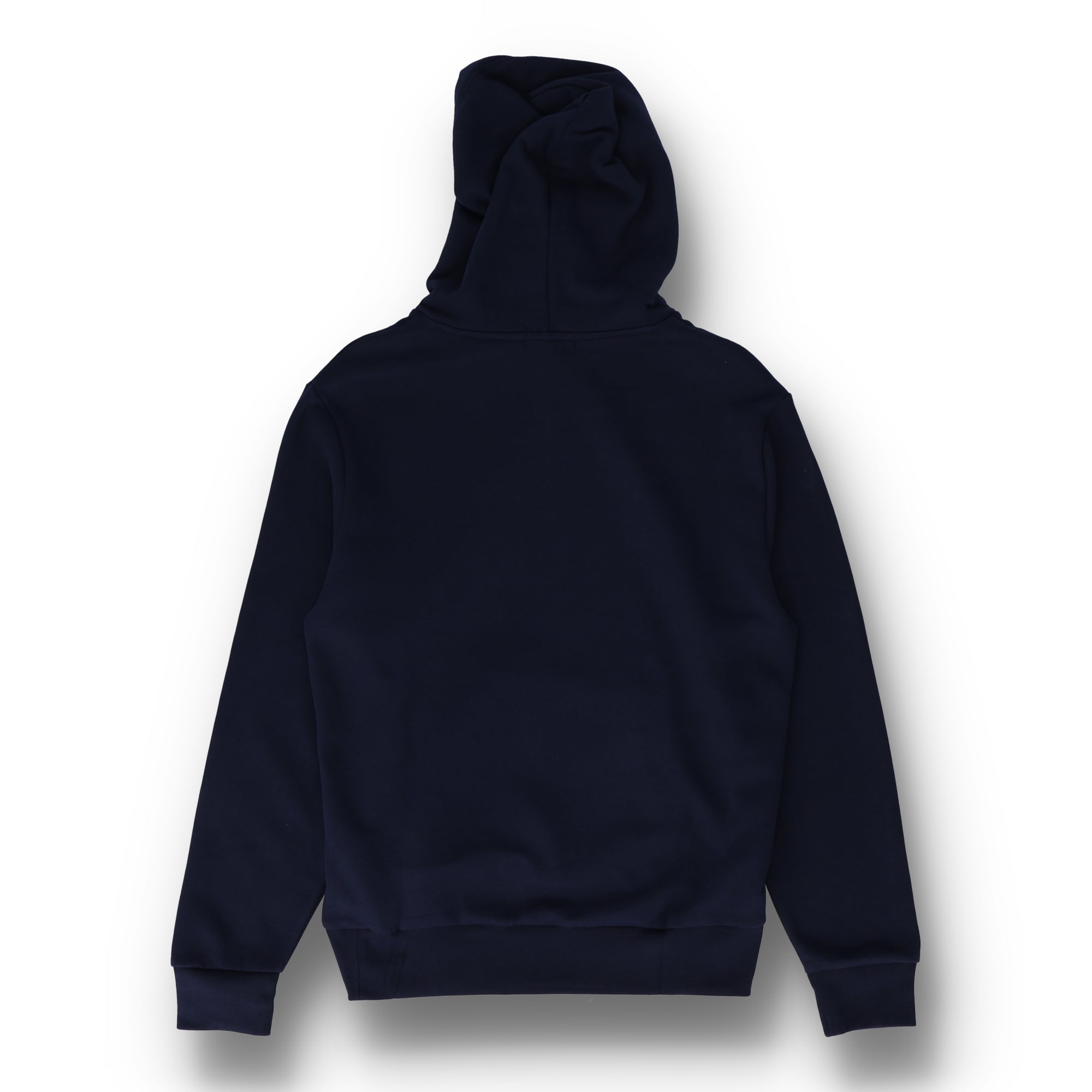 Logo Fleece Navy Pullover Hoodie
