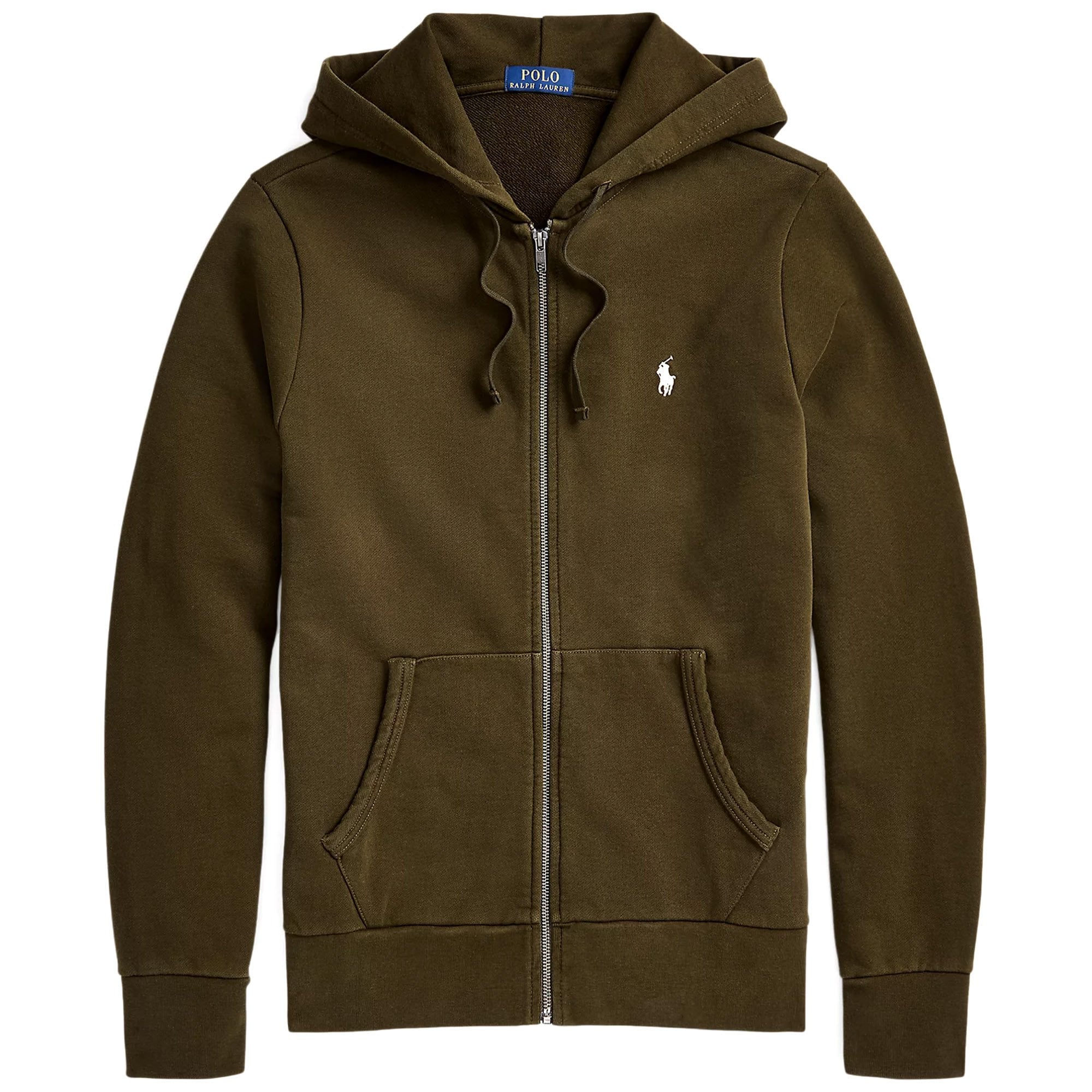 Polo Pony-embroidered Full Zip Hoodie