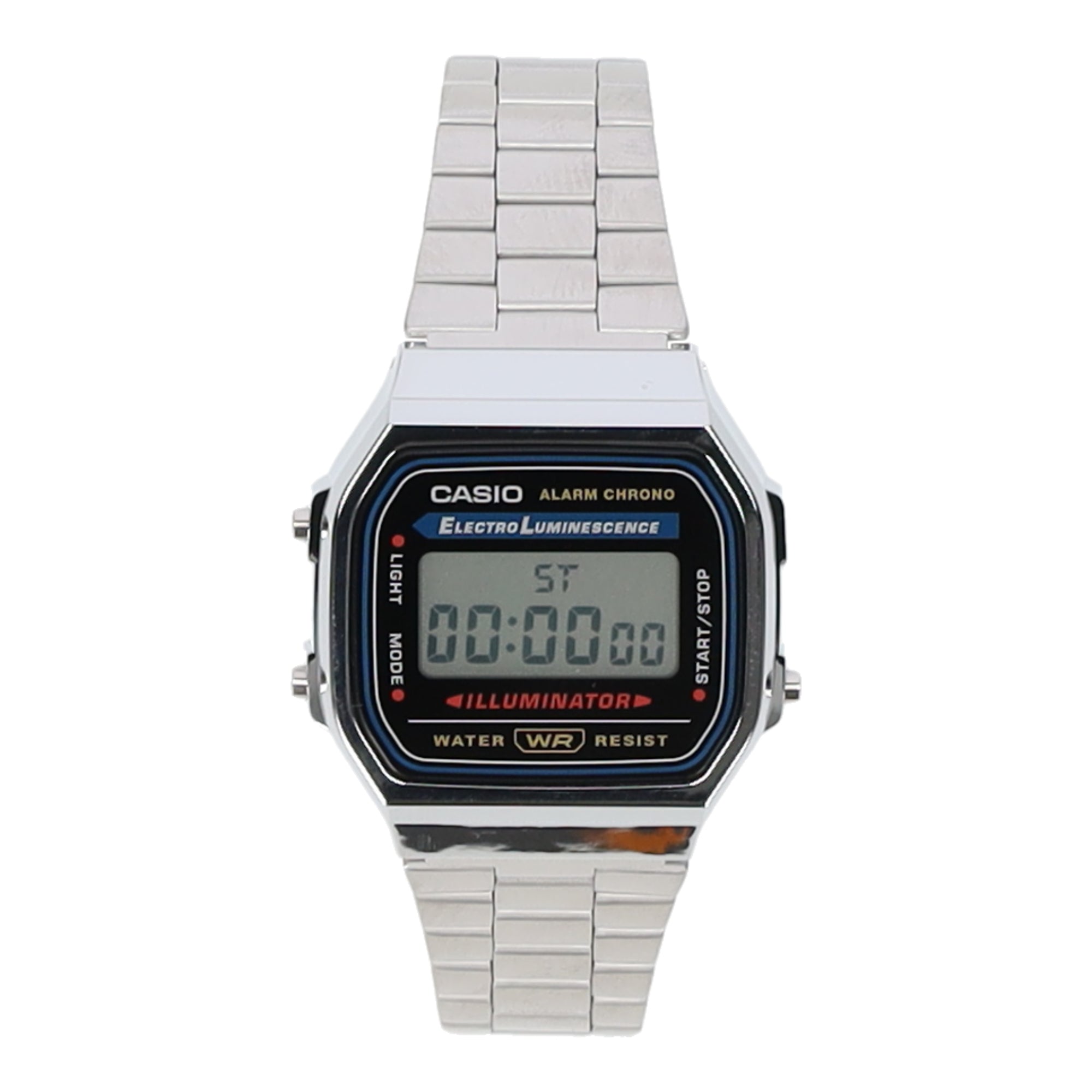 Vintage Silver Toned Top Watch A168WA-1