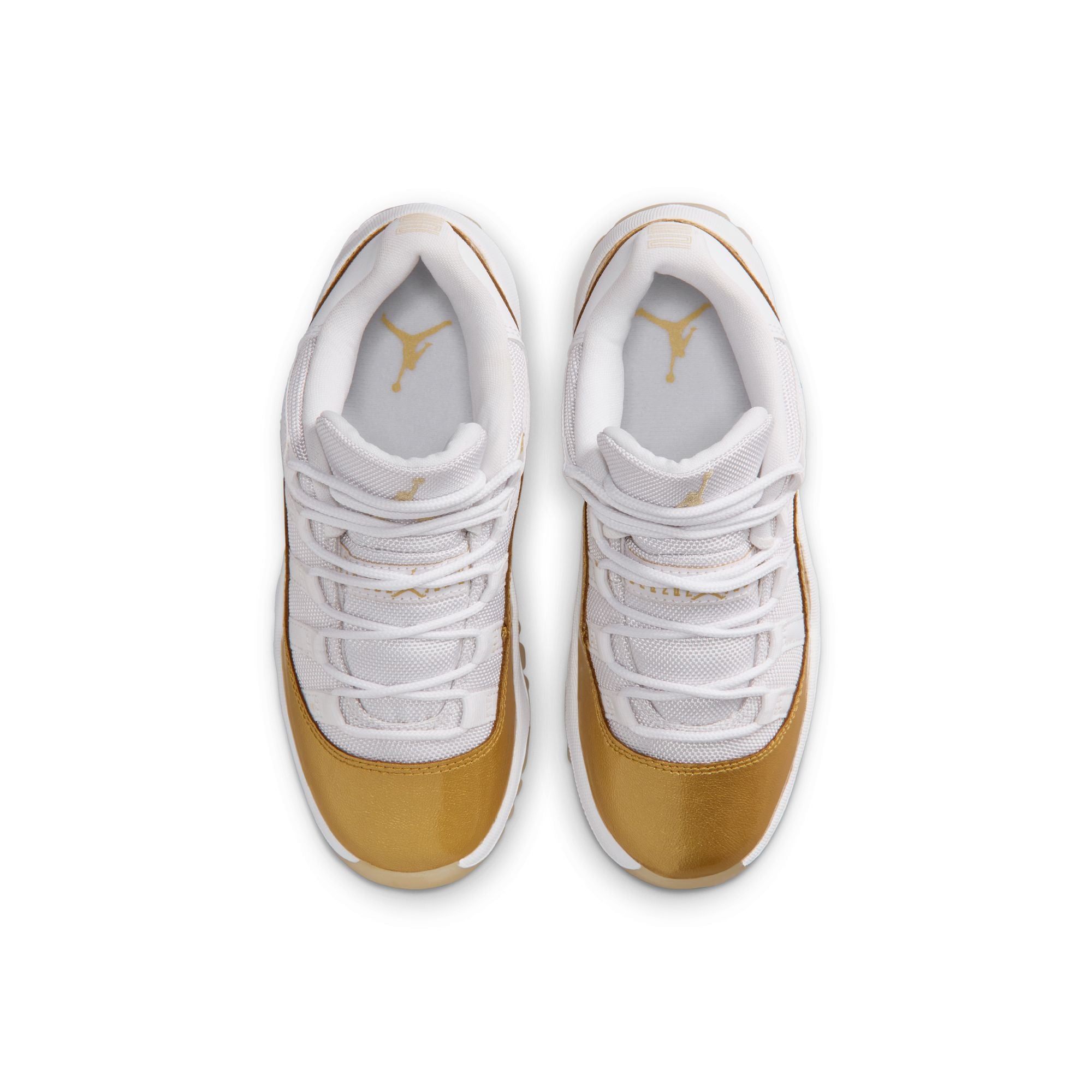 Jordan 11 Retro Low White Team Gold Metallic Gold PS