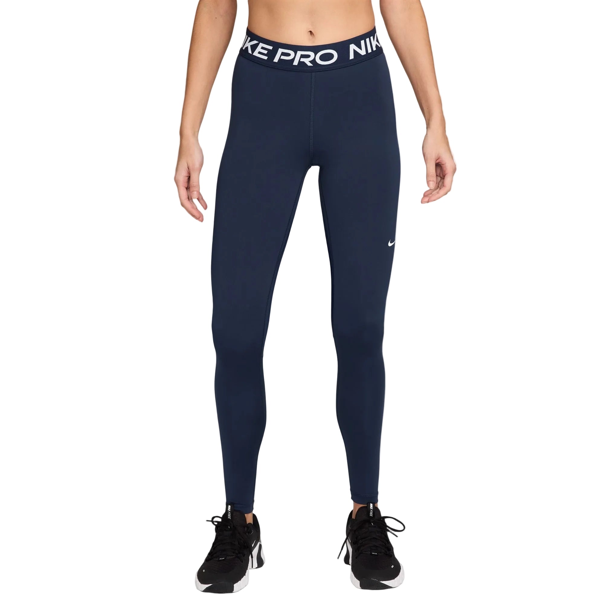 Pro Mid Rise Mesh Paneled Leggings