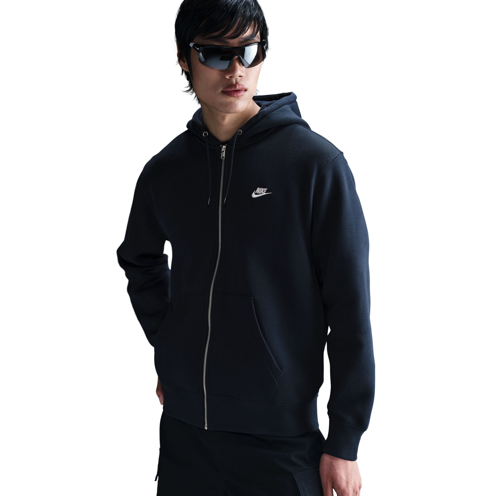 Nsw Club Full Zip Fleece Blue Hoodie