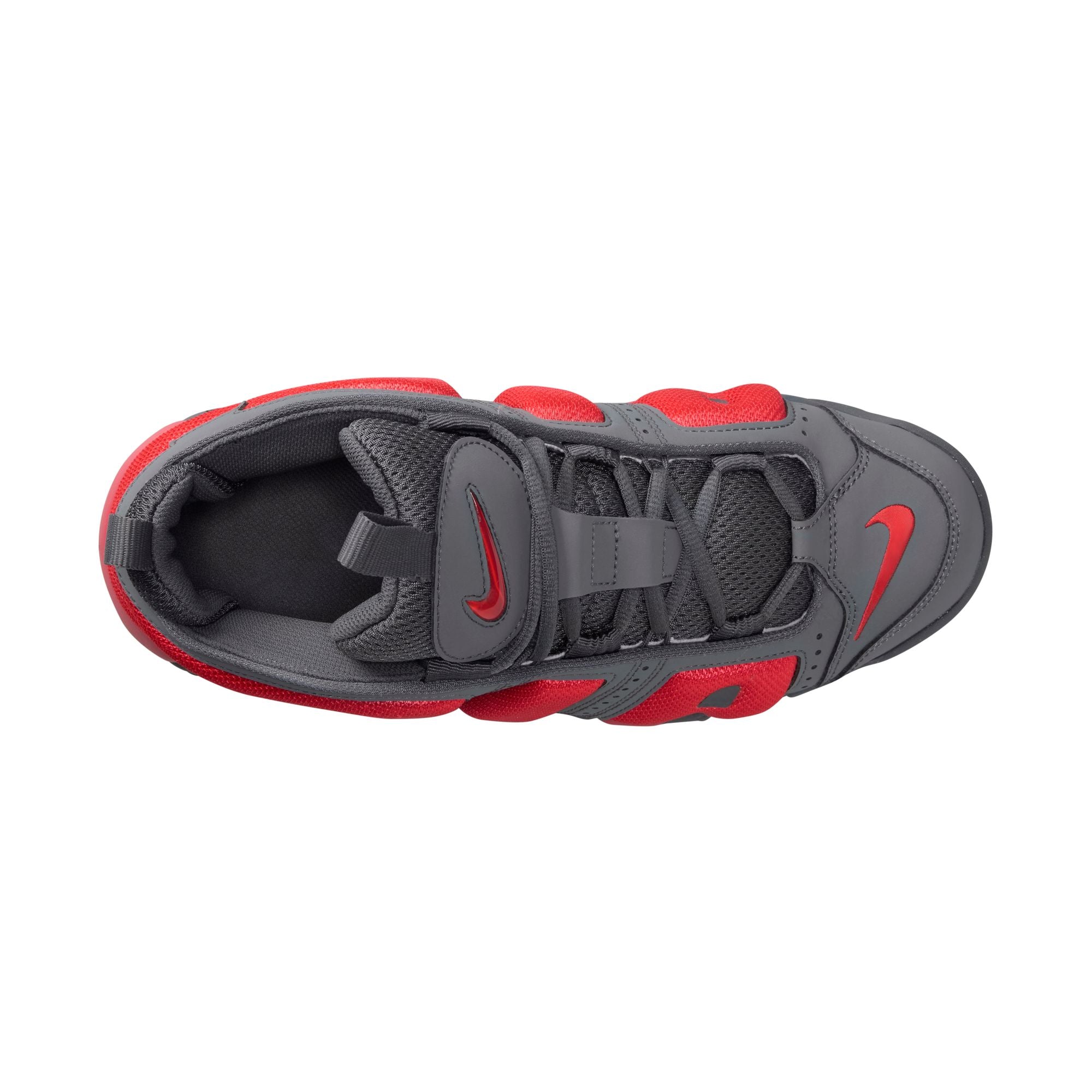 Air More Uptempo Low "Dark Grey & Light Crimson"