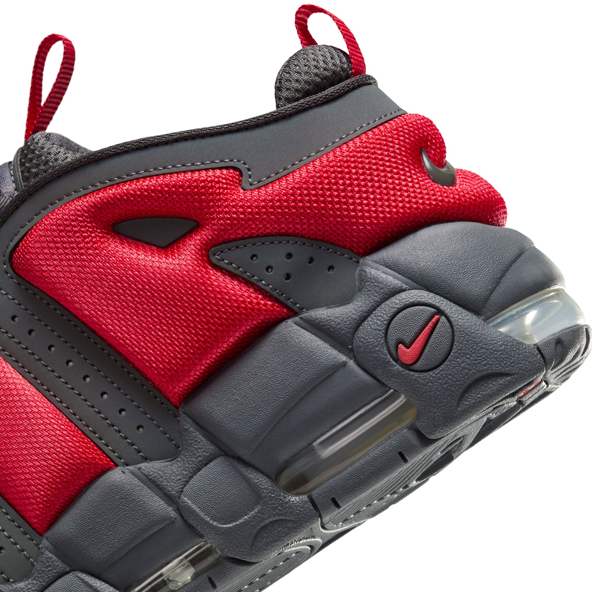 Air More Uptempo Low "Dark Grey & Light Crimson"