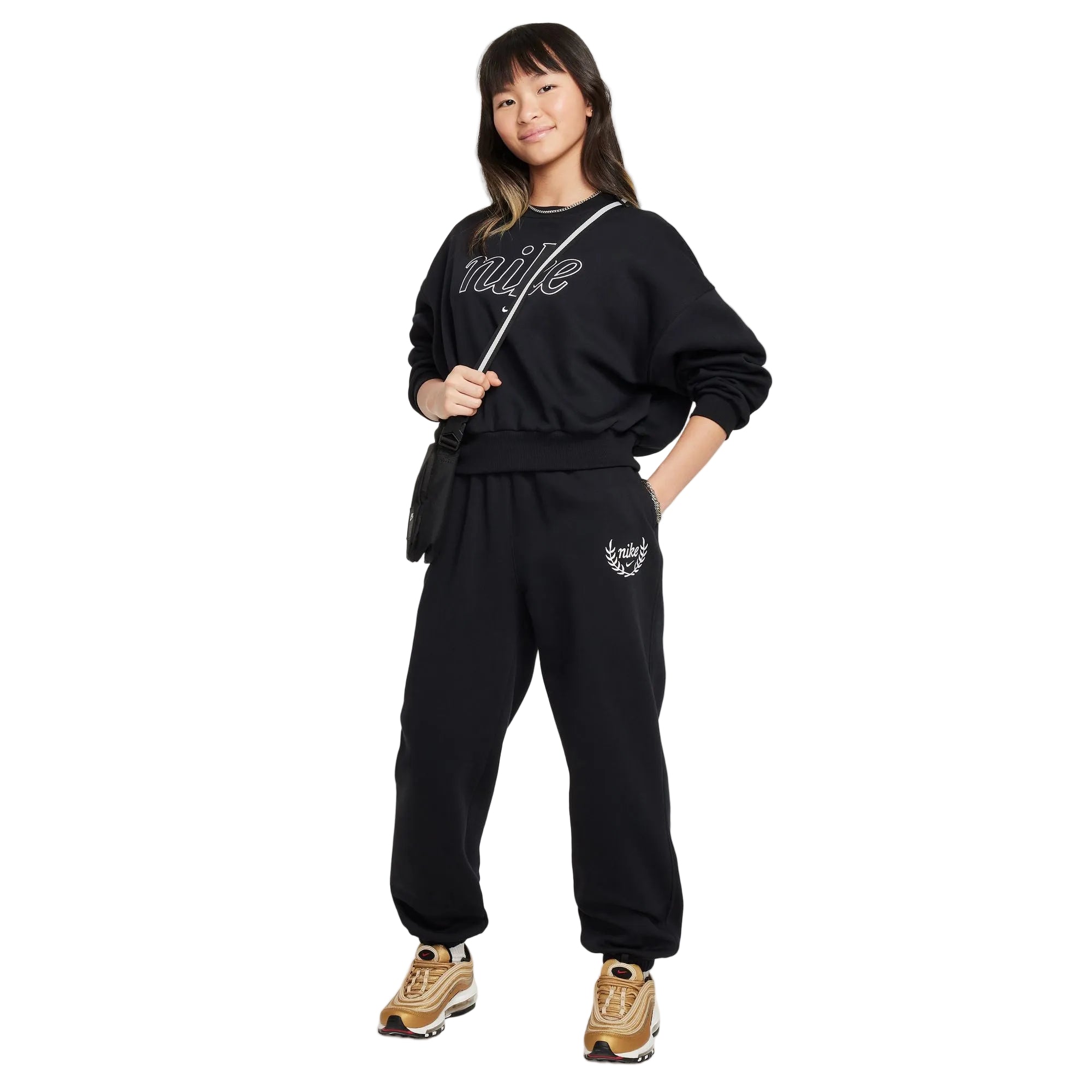 Sportswear Club Fleece Girls' Loose Pants