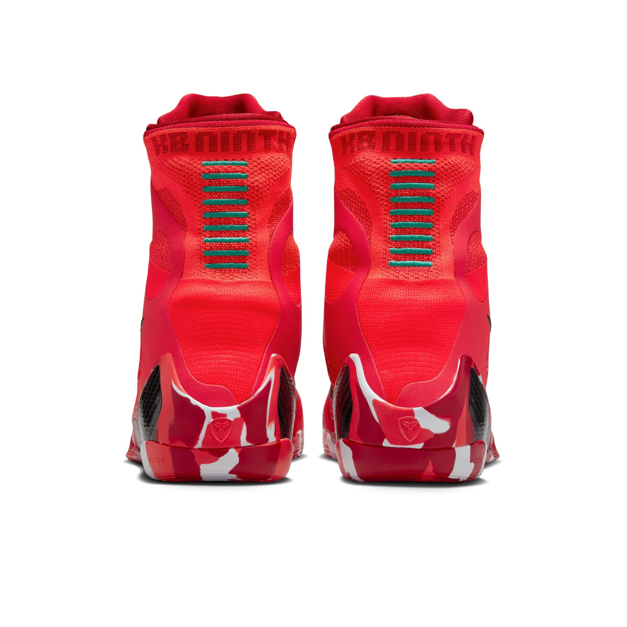 Kobe Ix Elite High Protro Bright Crimson and Emerald Green