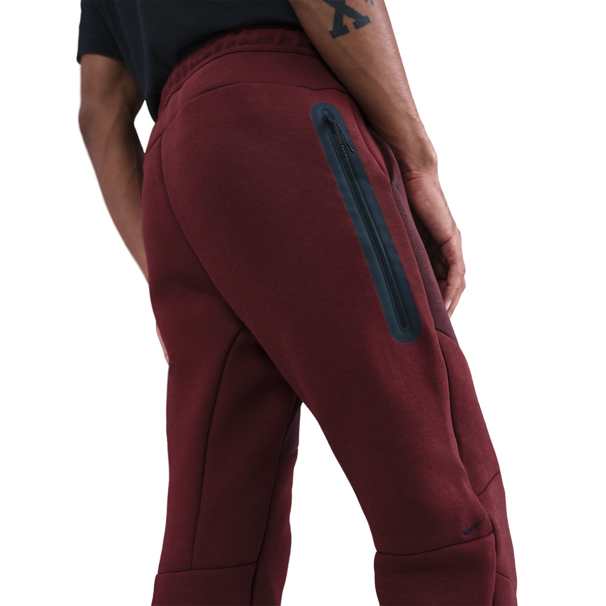 Tech Red Fleece Joggers