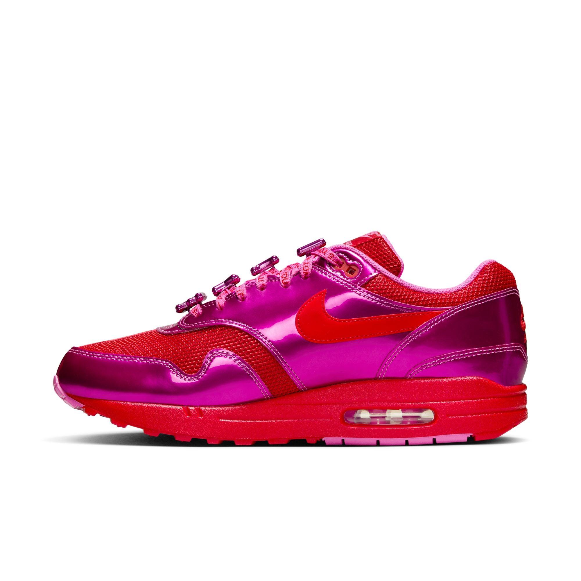 Air Max 1 Premium Playful Pink and University Red
