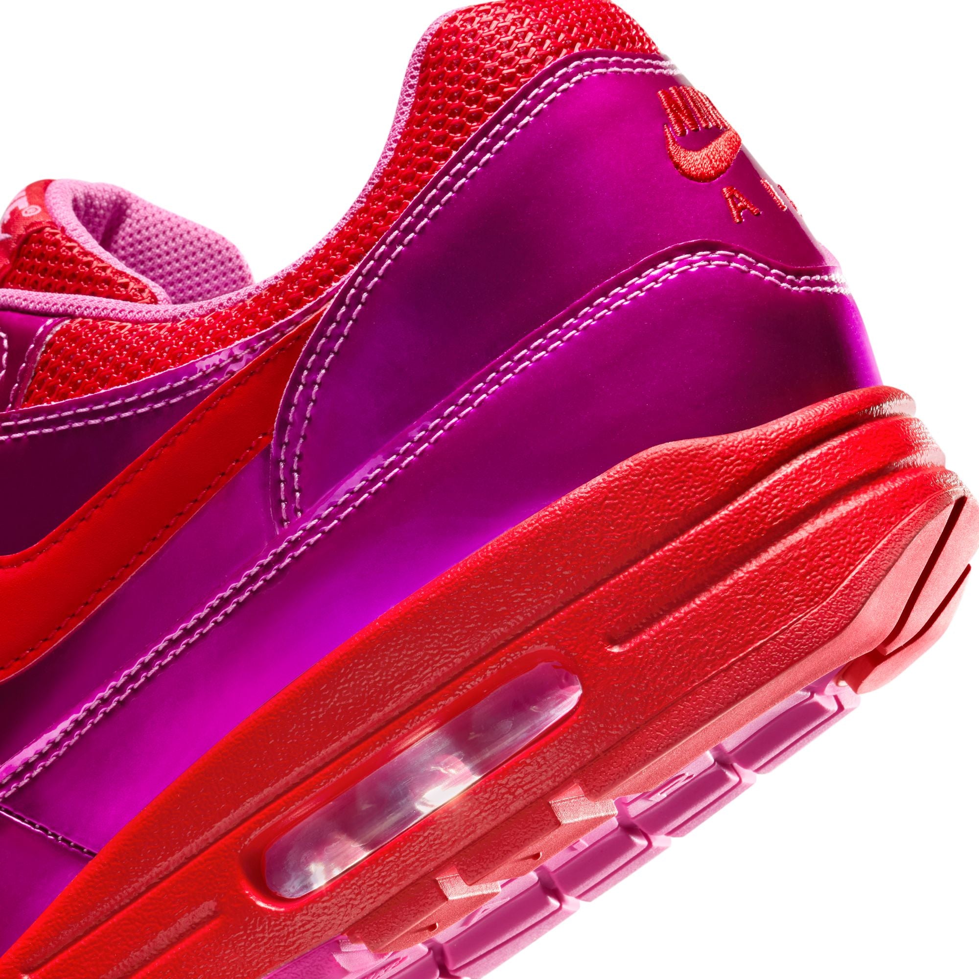 Air Max 1 Premium Playful Pink and University Red