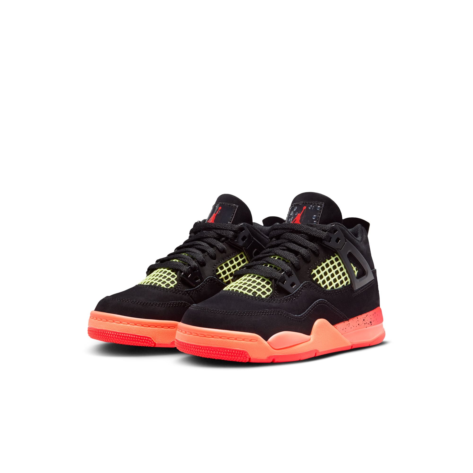 Jordan 4 Retro Black Infrared Barely Volt PS