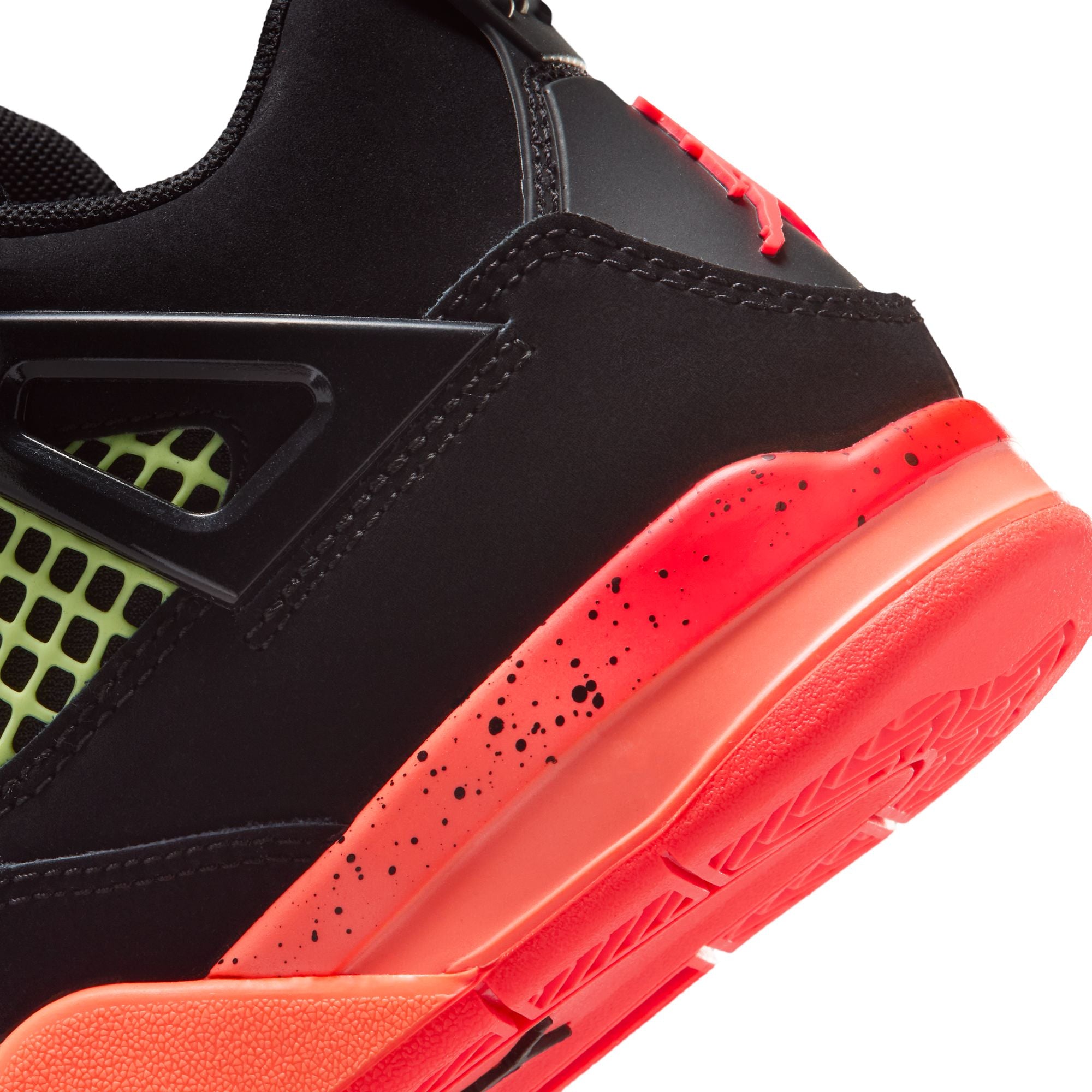Jordan 4 Retro Black Infrared Barely Volt PS