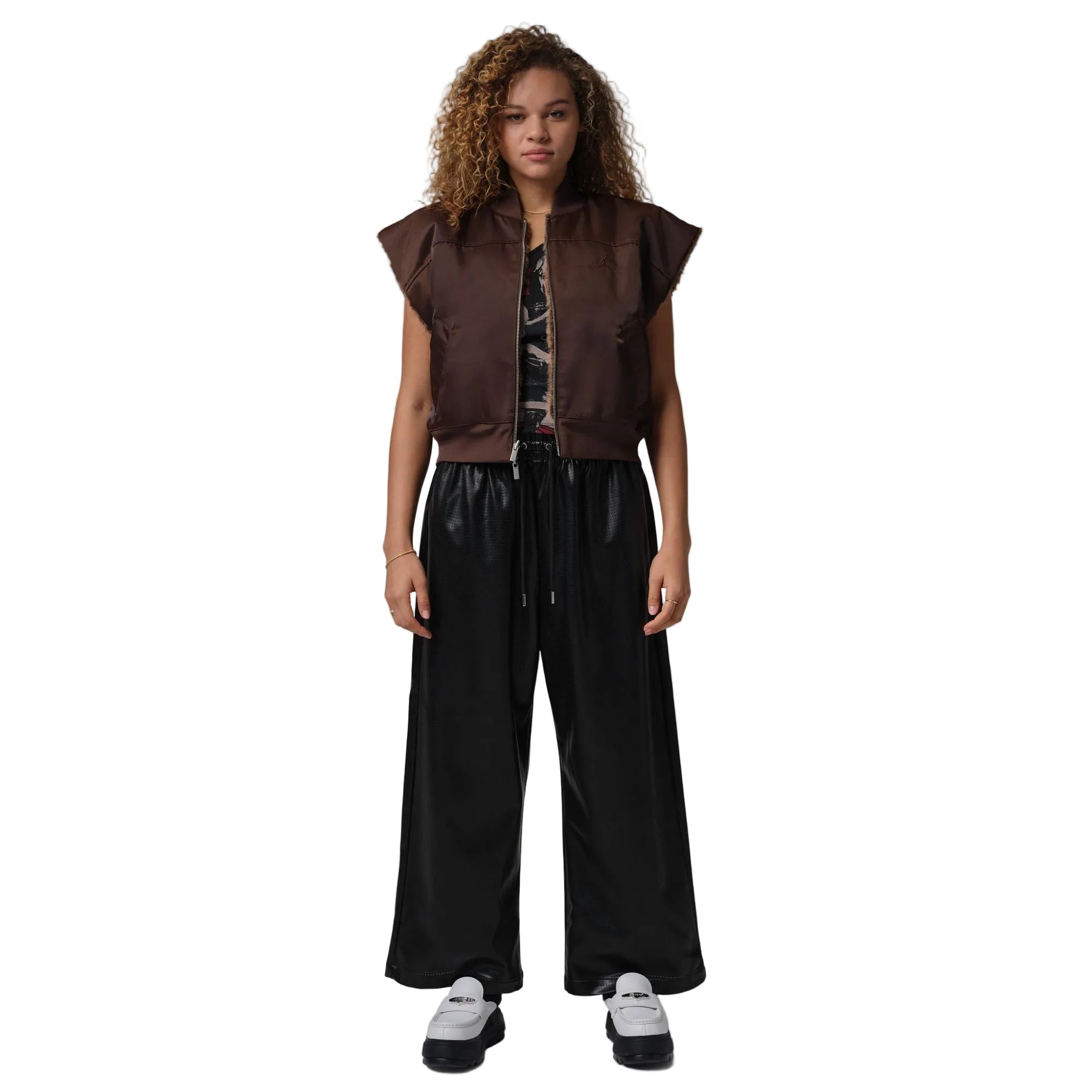 Jordan Flight Faux-Leather Pants