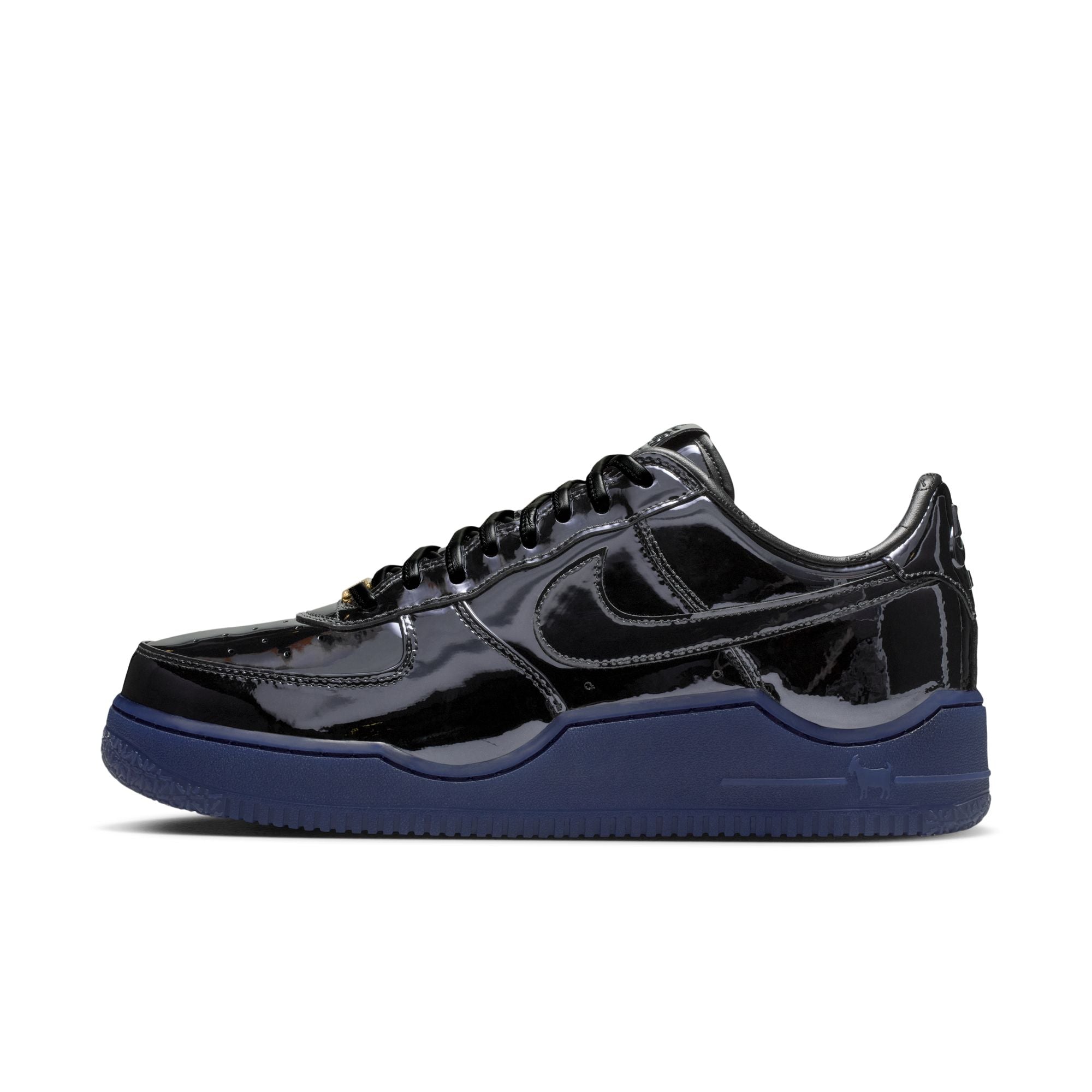 LeBron James × Nike Air Force 1 Black Patent