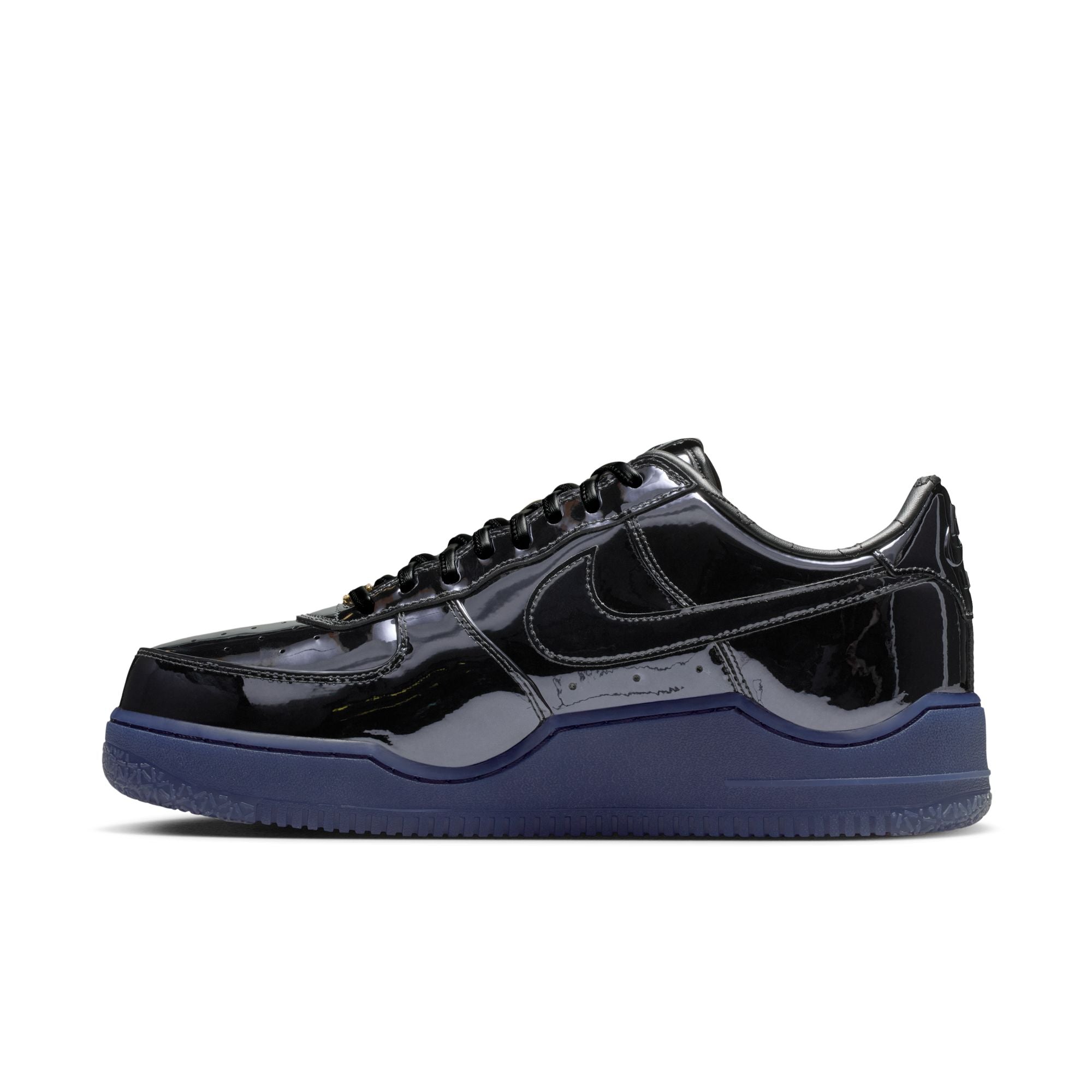 LeBron James × Nike Air Force 1 Black Patent