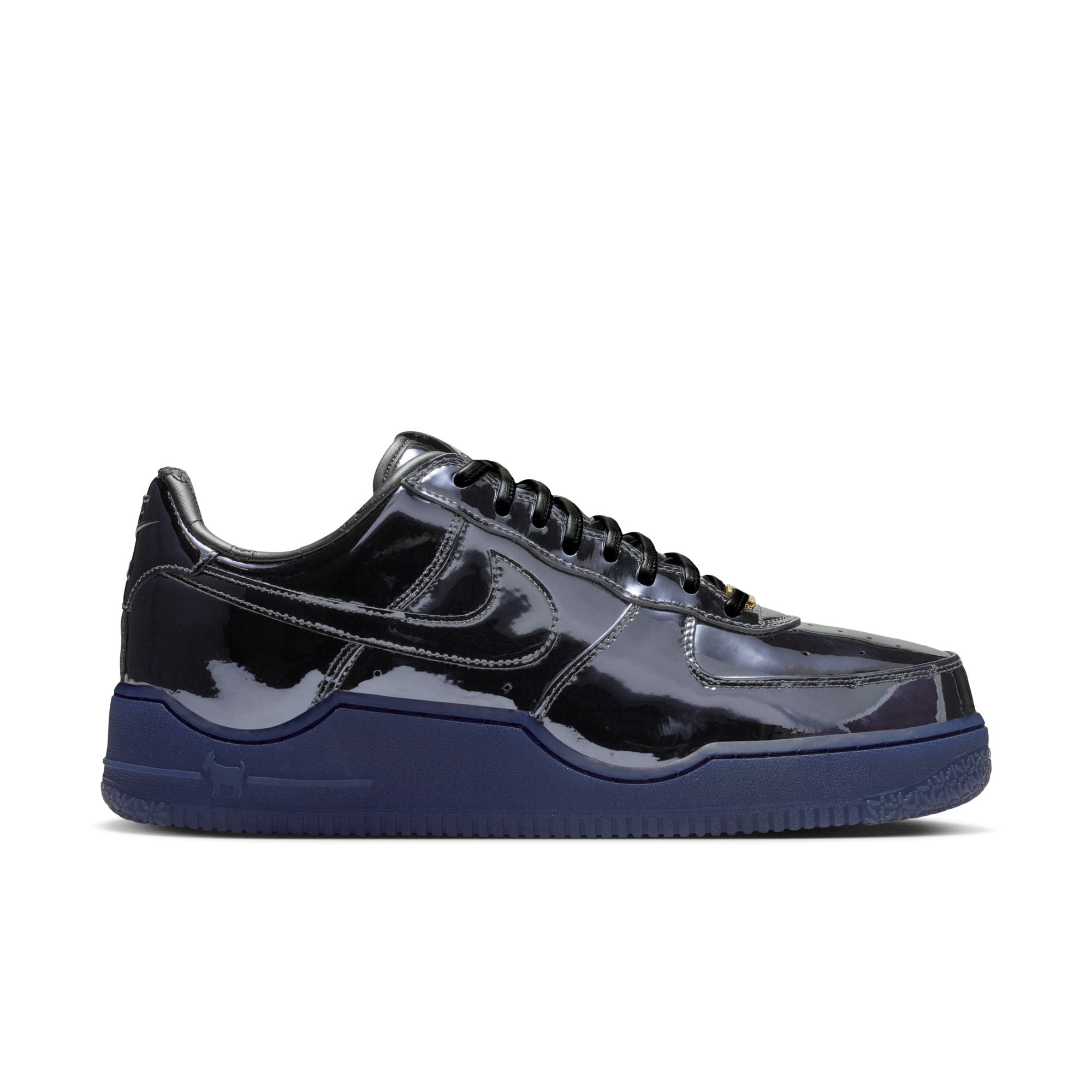 LeBron James × Nike Air Force 1 Black Patent