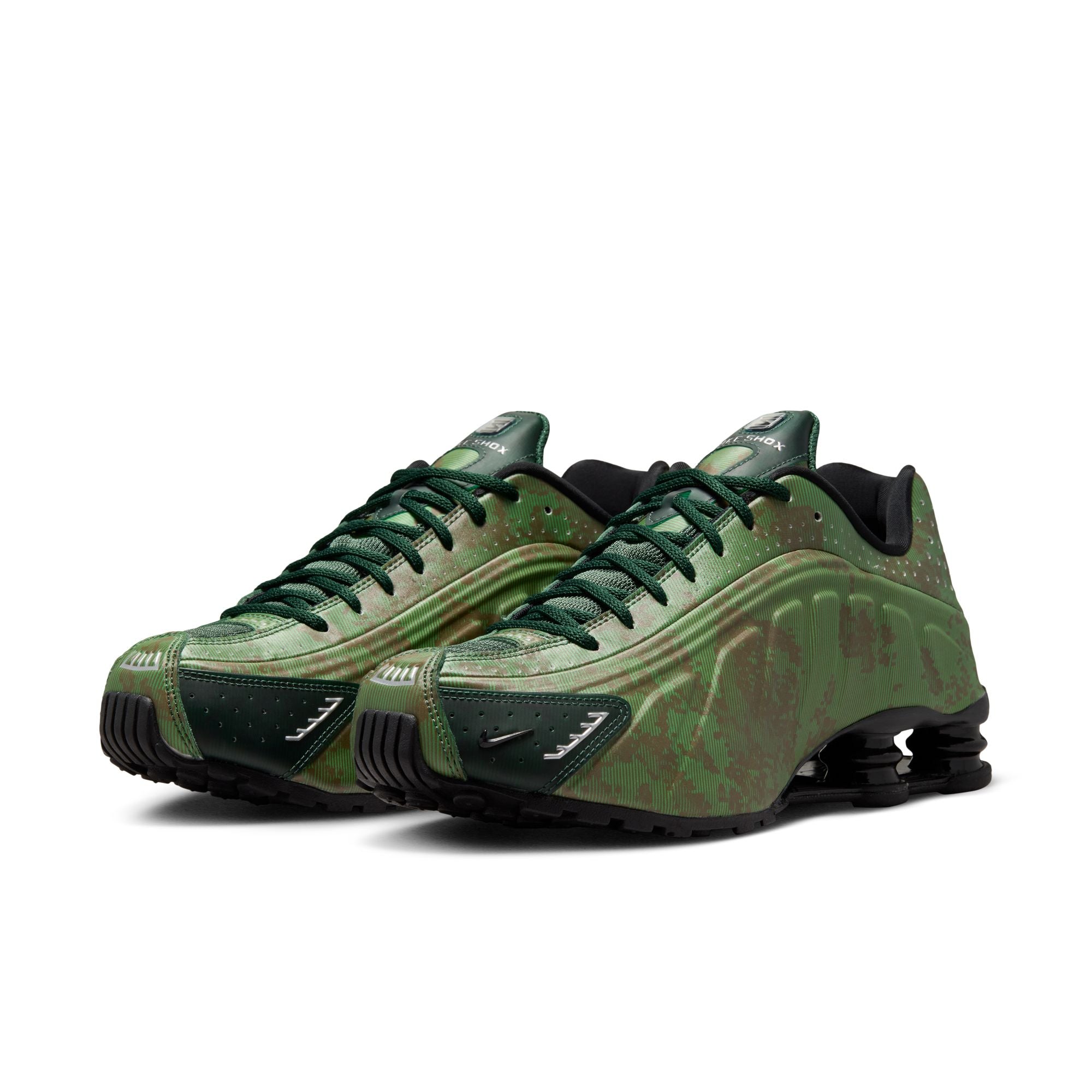 Shox R4 Noble Green and Team Kelly