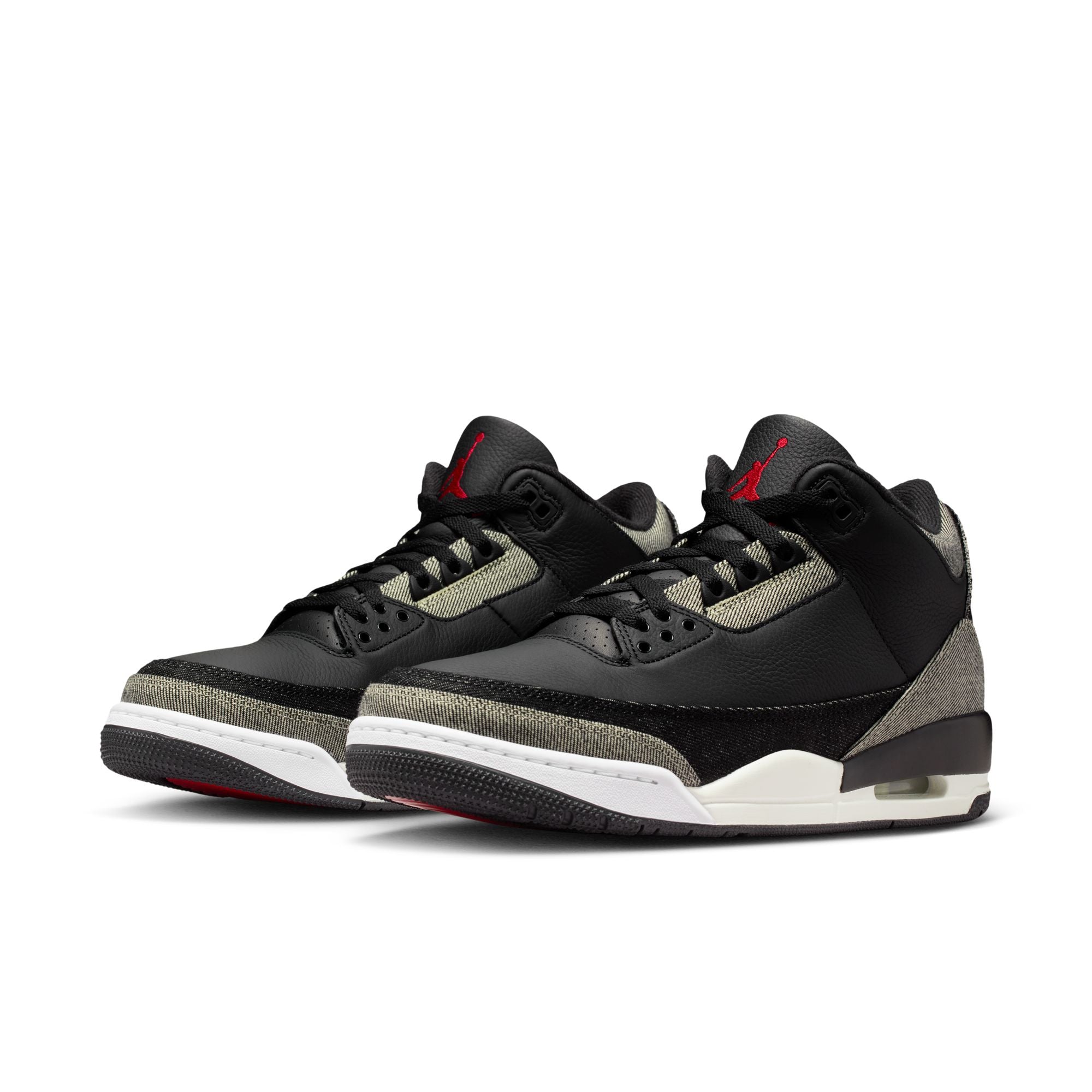 Air Jordan 3 x Levi's Black and White
