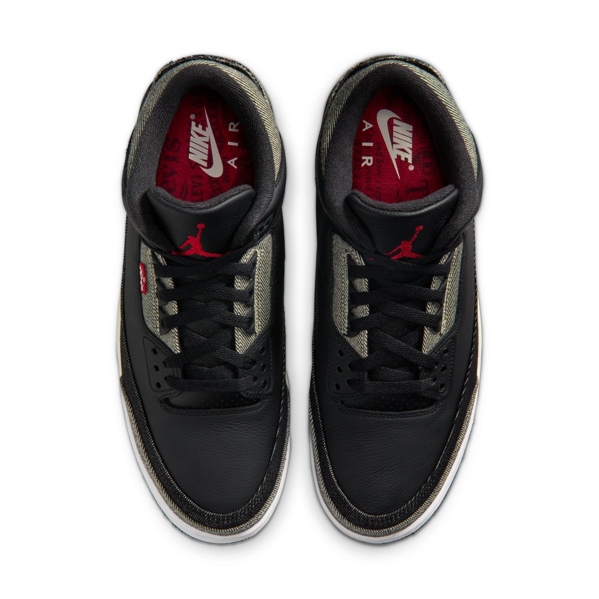 Air Jordan 3 x Levi's Black and White
