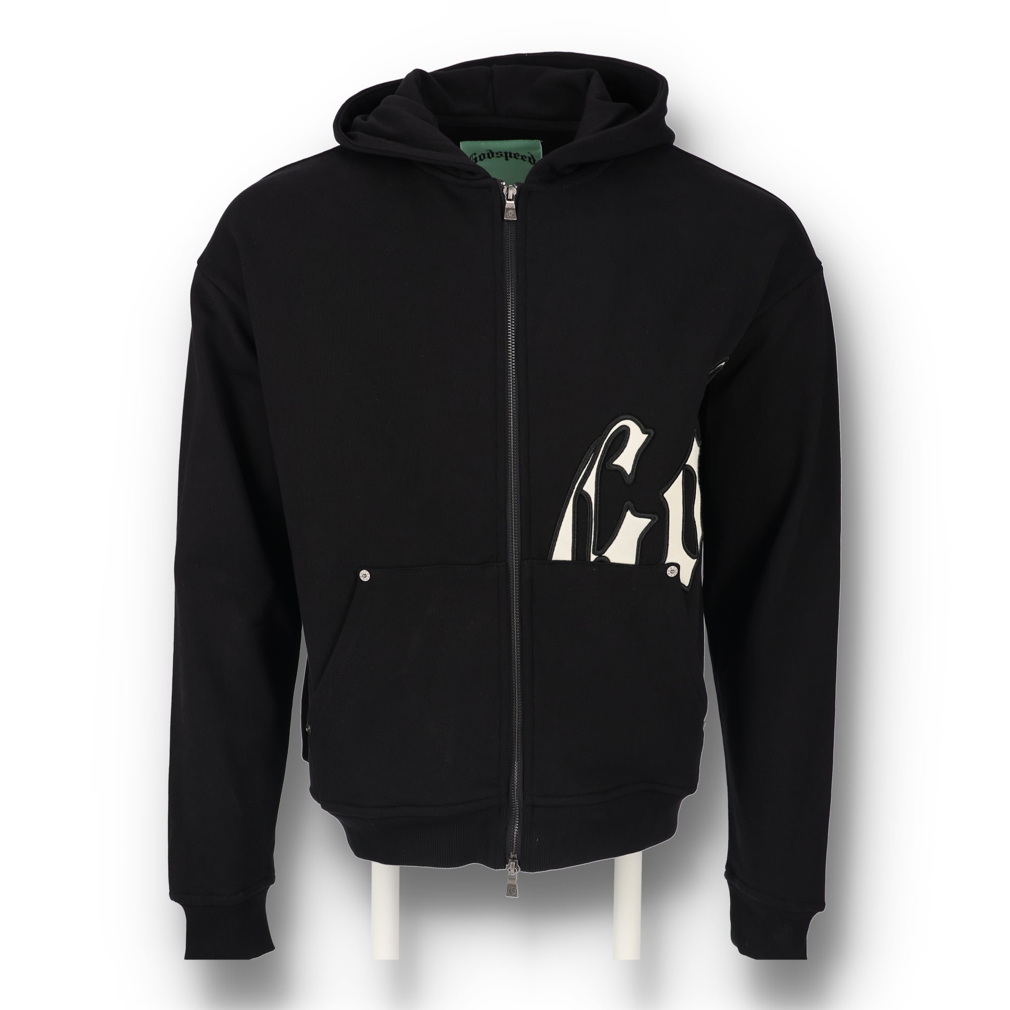 OG Logo Sweatsuit V2 Black Full Zip Hoodie