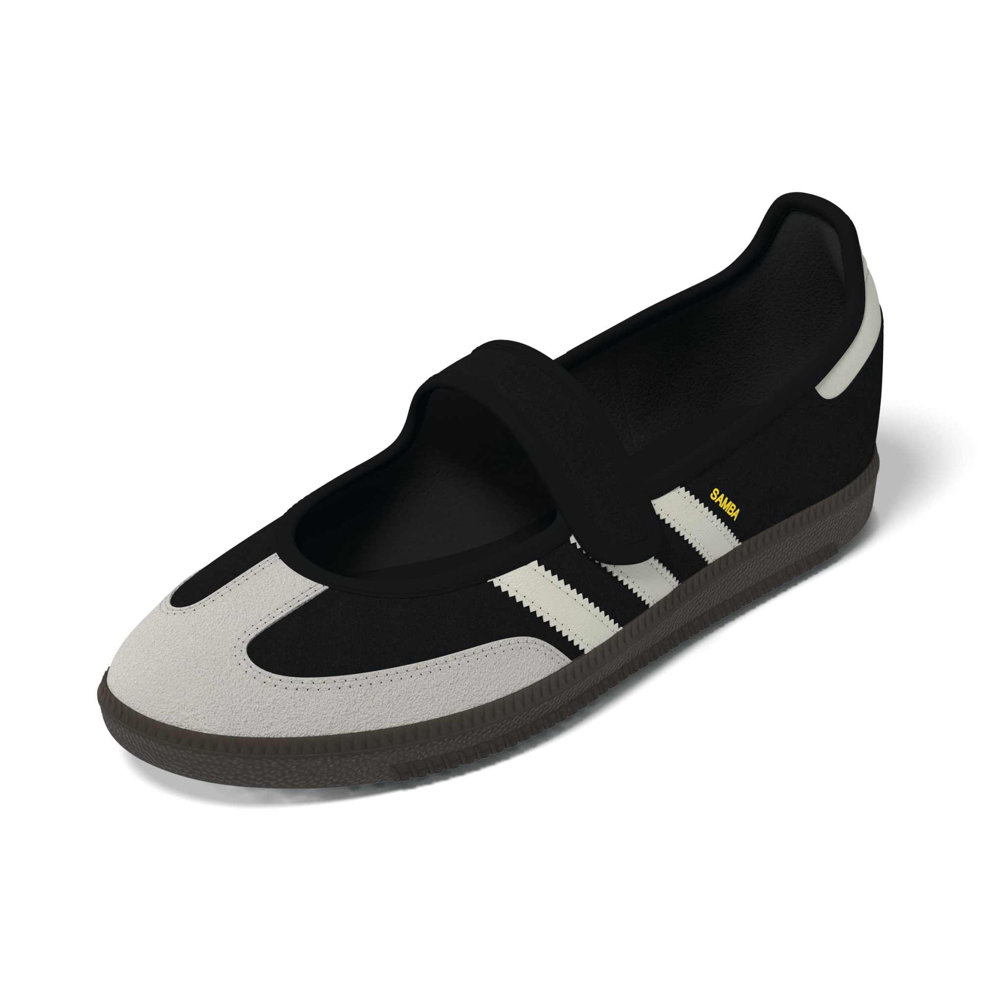 Samba Jane Core Black Off White Gold Metallic