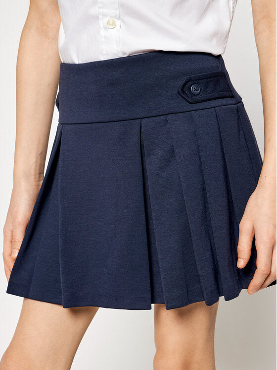 Pleated Ponte Skort