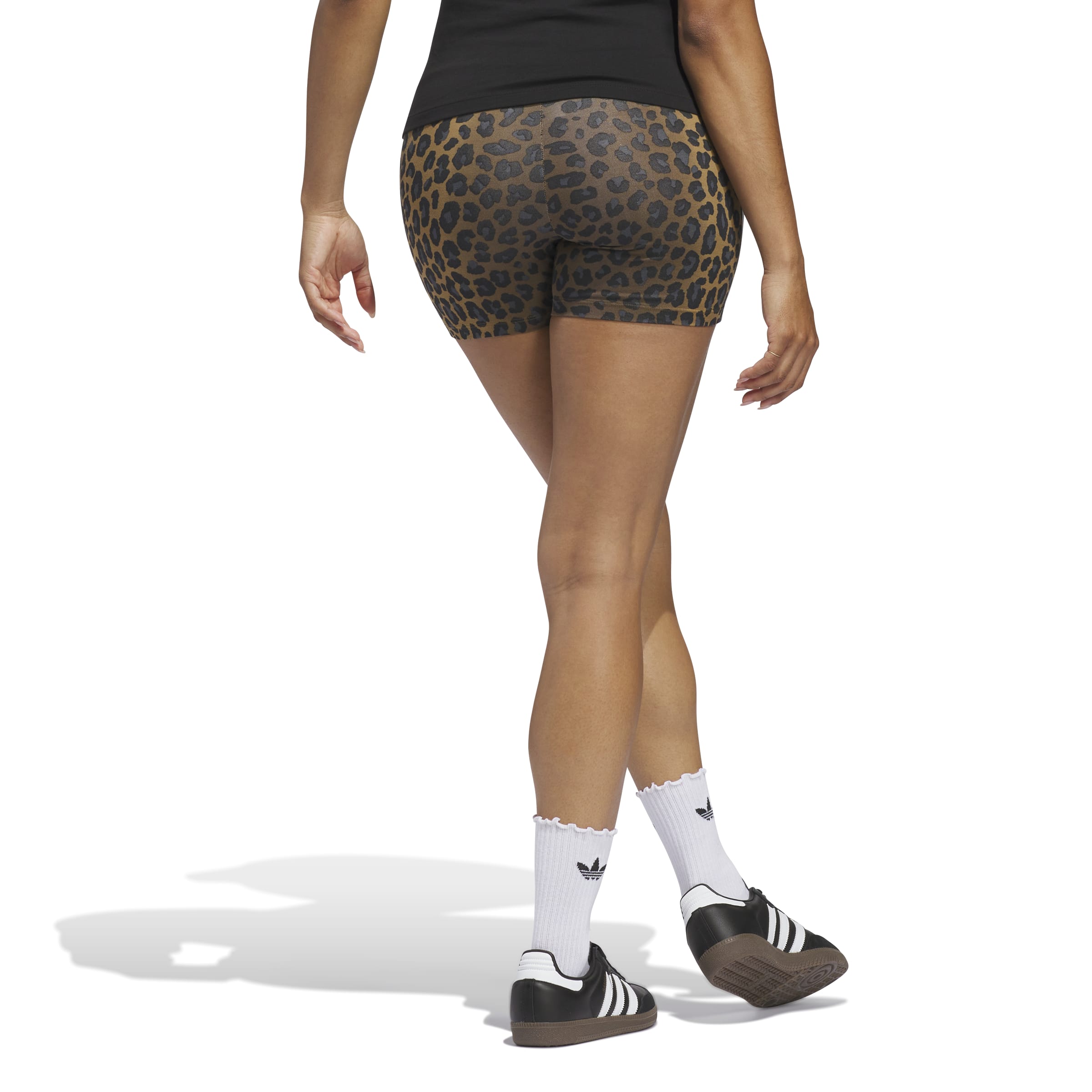 Leopard Booty Shorts