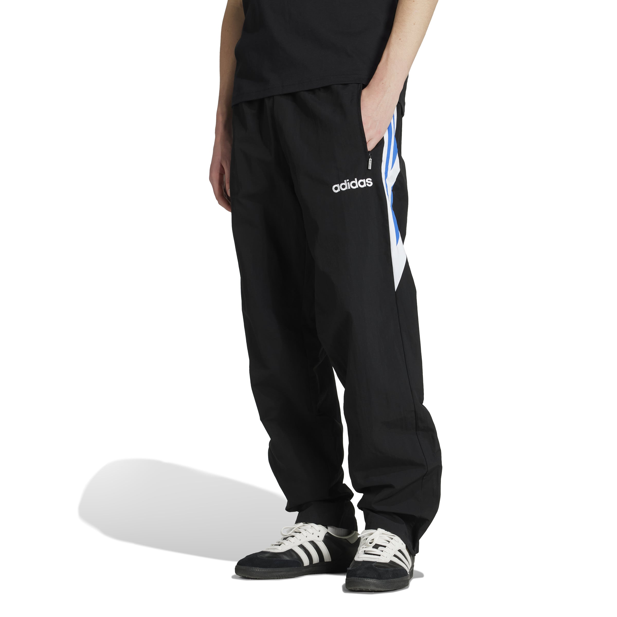 Track Black & White & Blue Pant