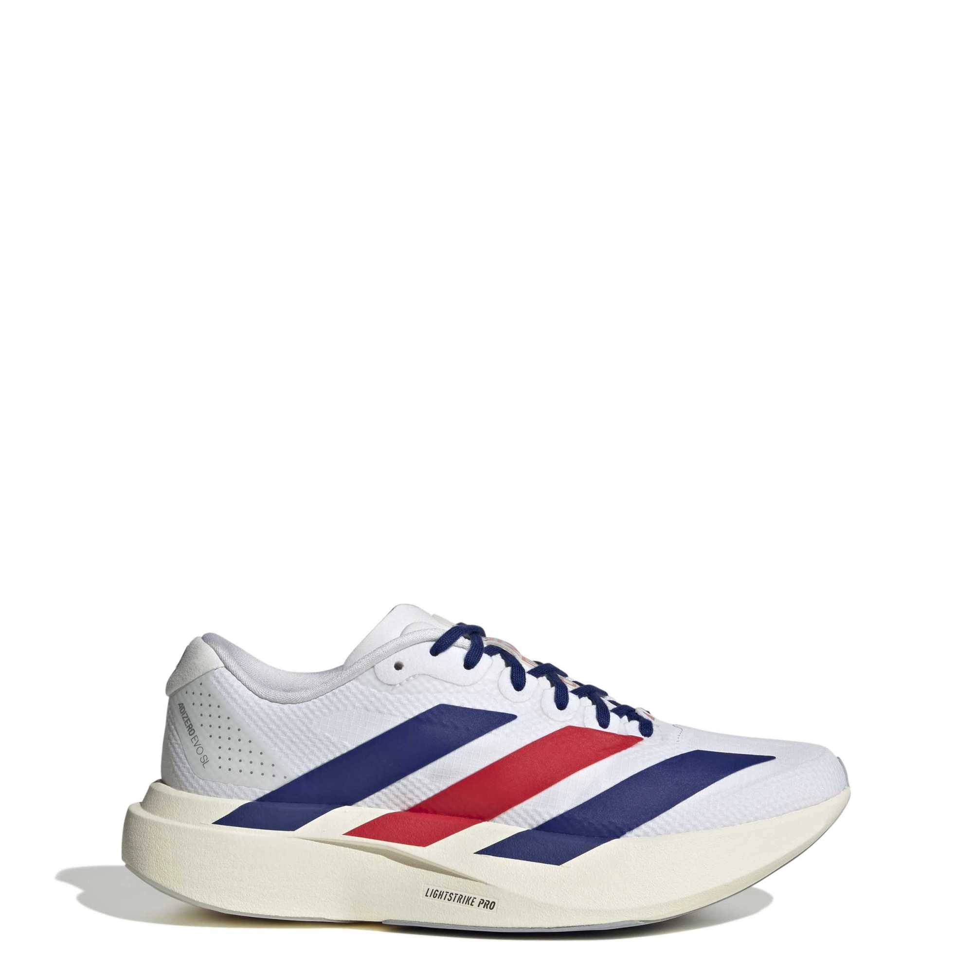 Adizero Evo SL White Mystery Ink Pure Ruby