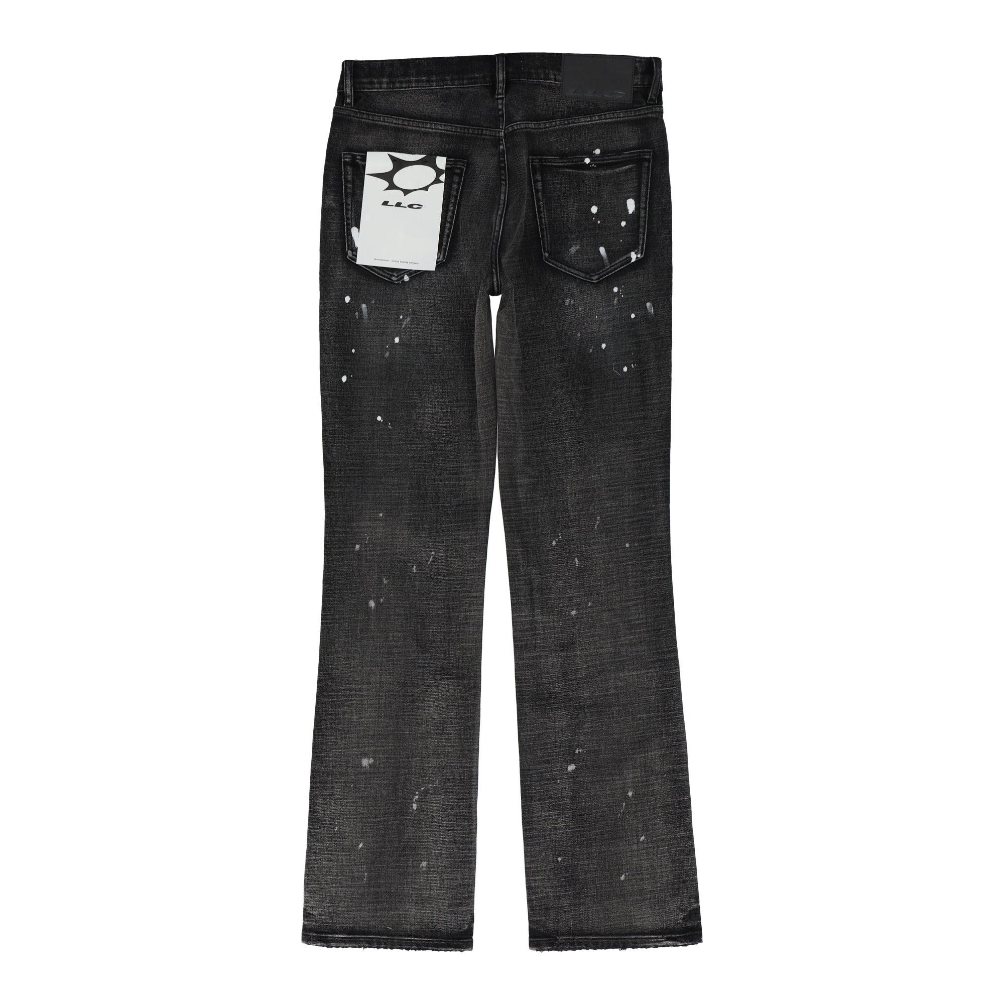 Skinny Boot Painters Vintage Black Denim Jeans