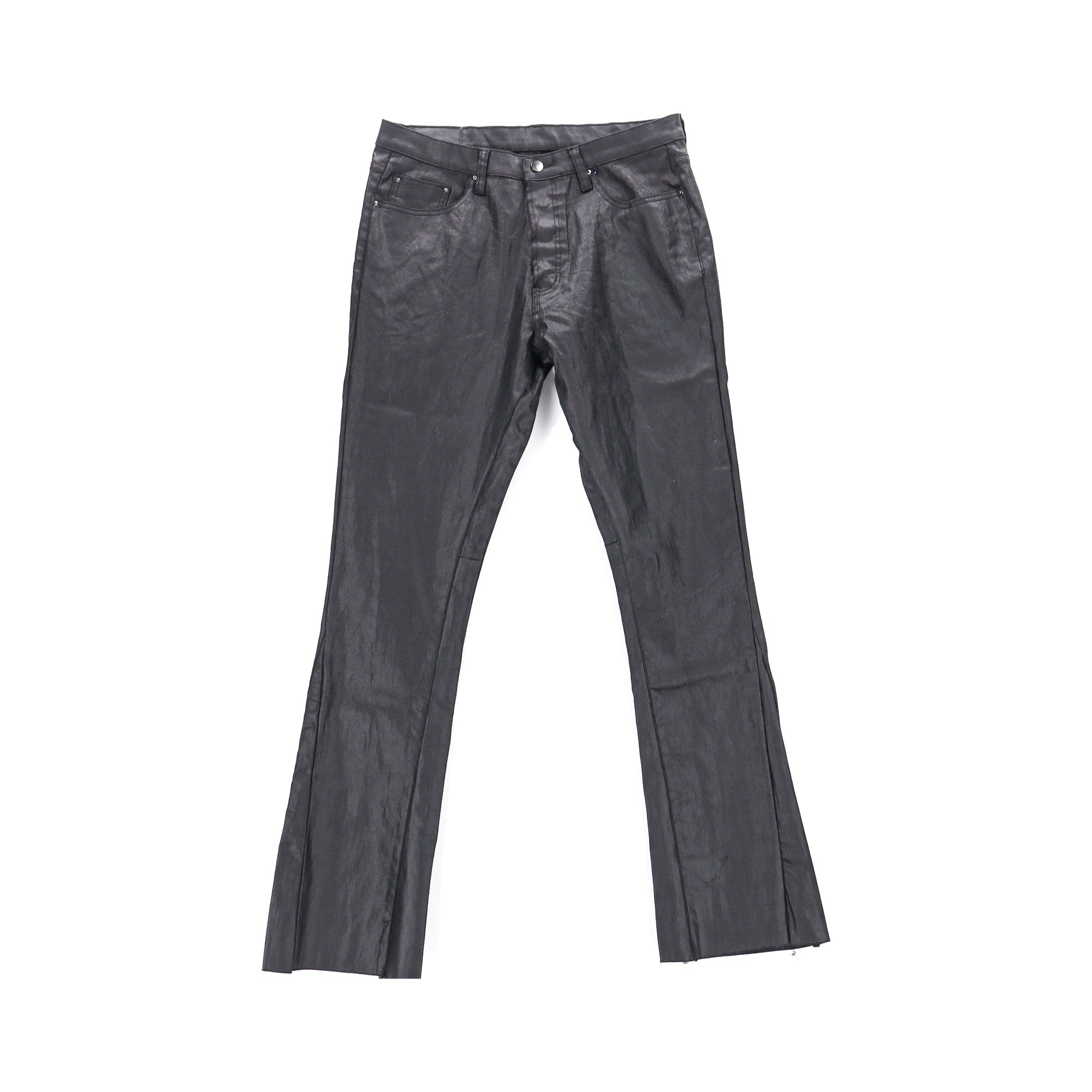 B447 Waxed Flare Denim