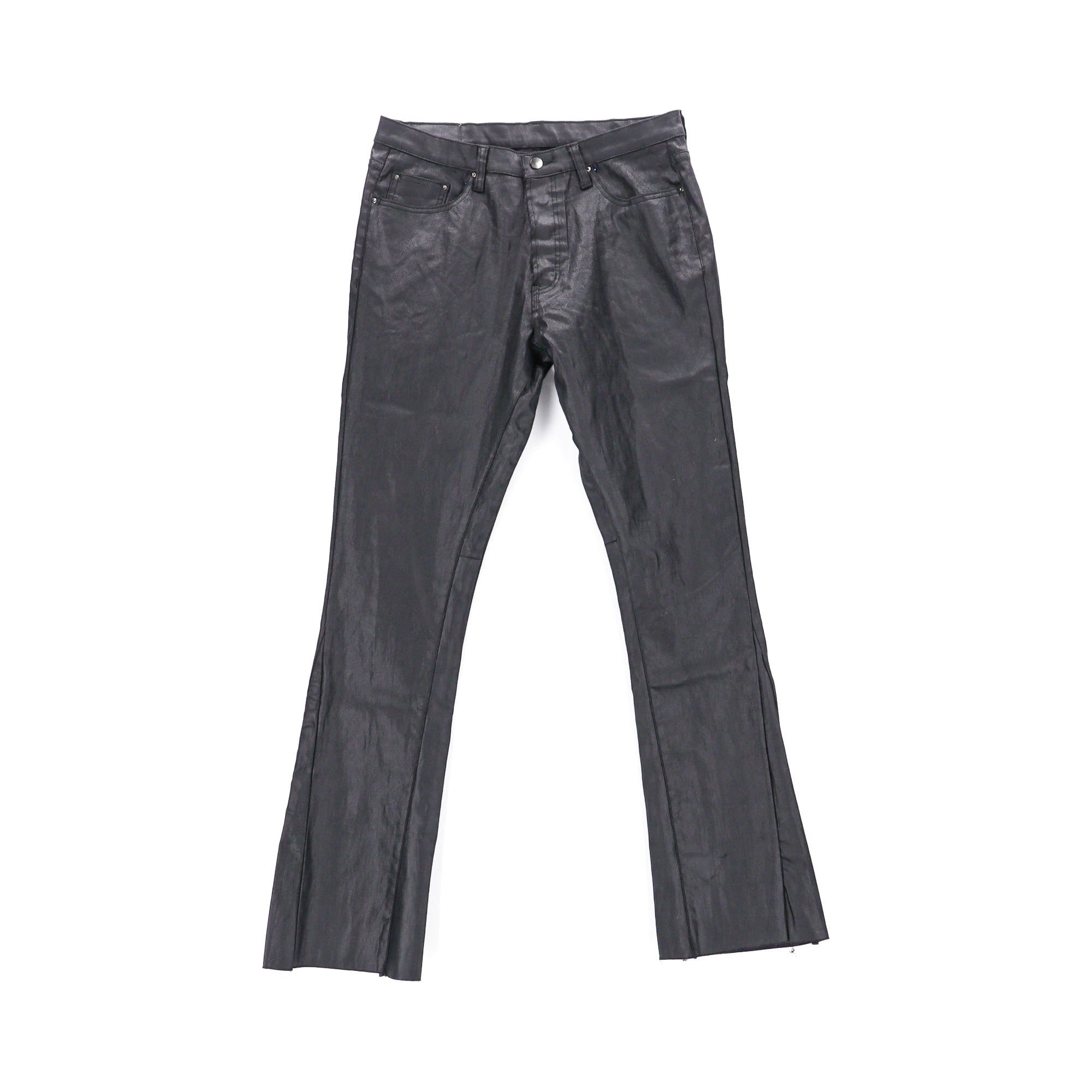 B447 Waxed Flare Denim