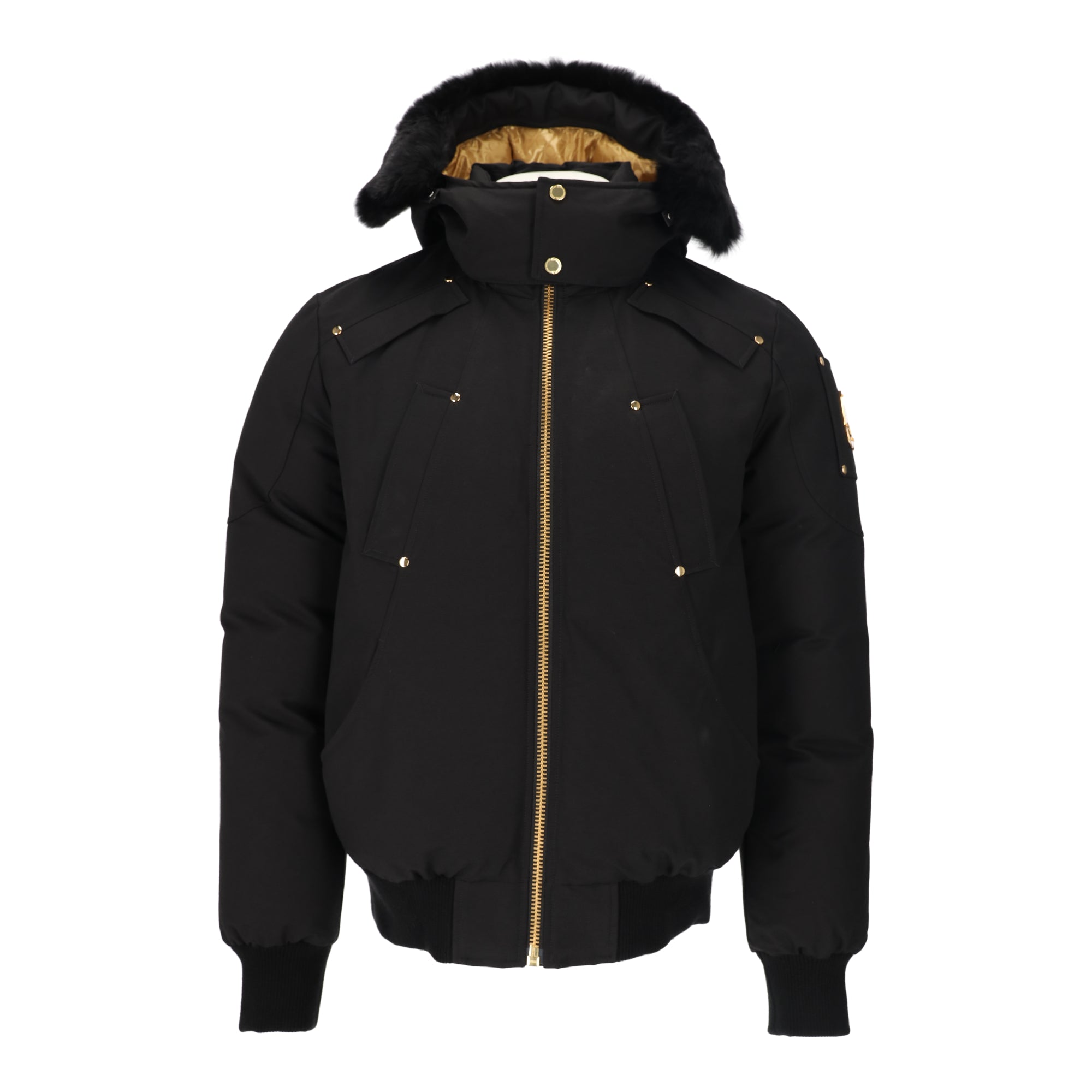Ballistic Bomber Gold Black Jacket