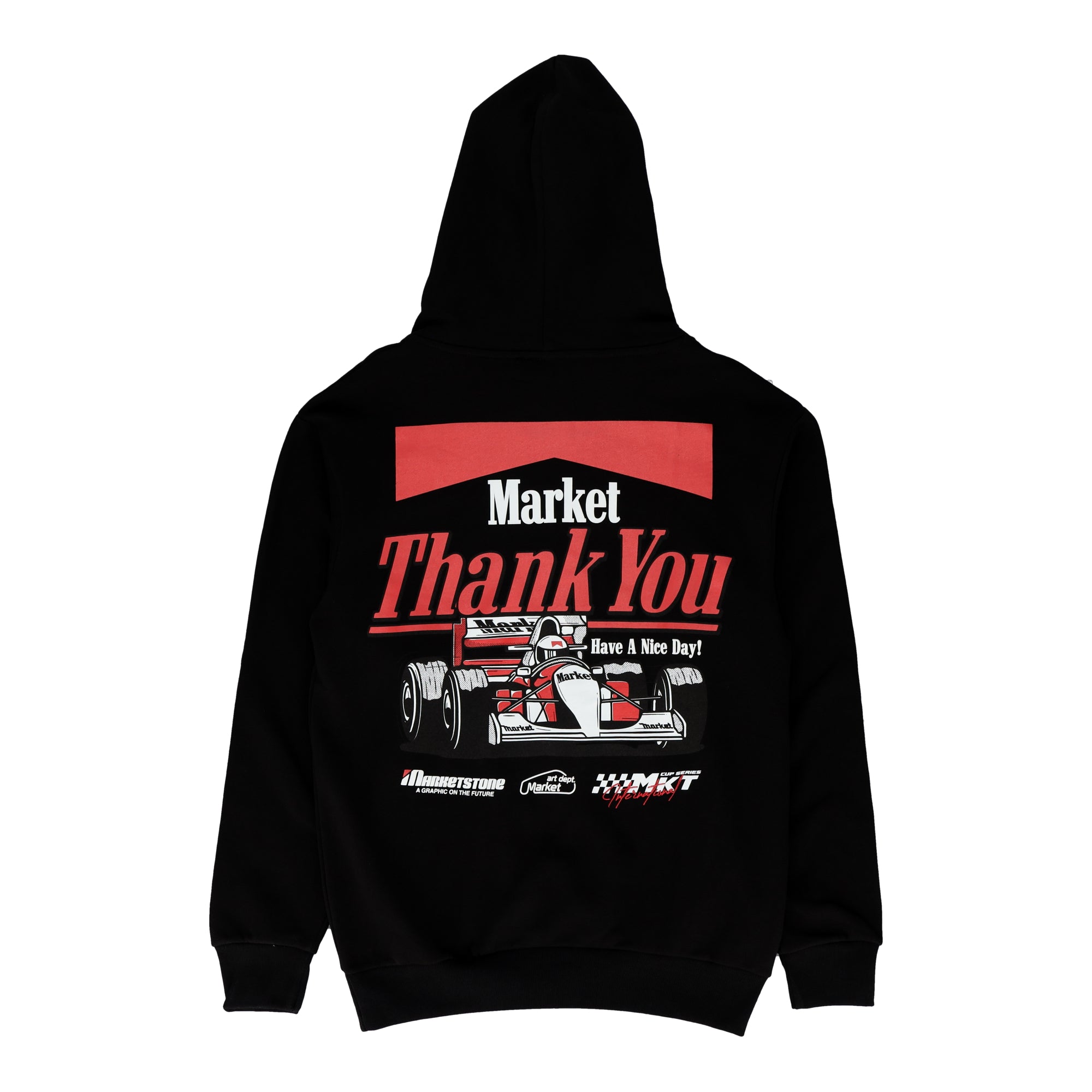 Have A Nice Race Black Pullover Hoodie