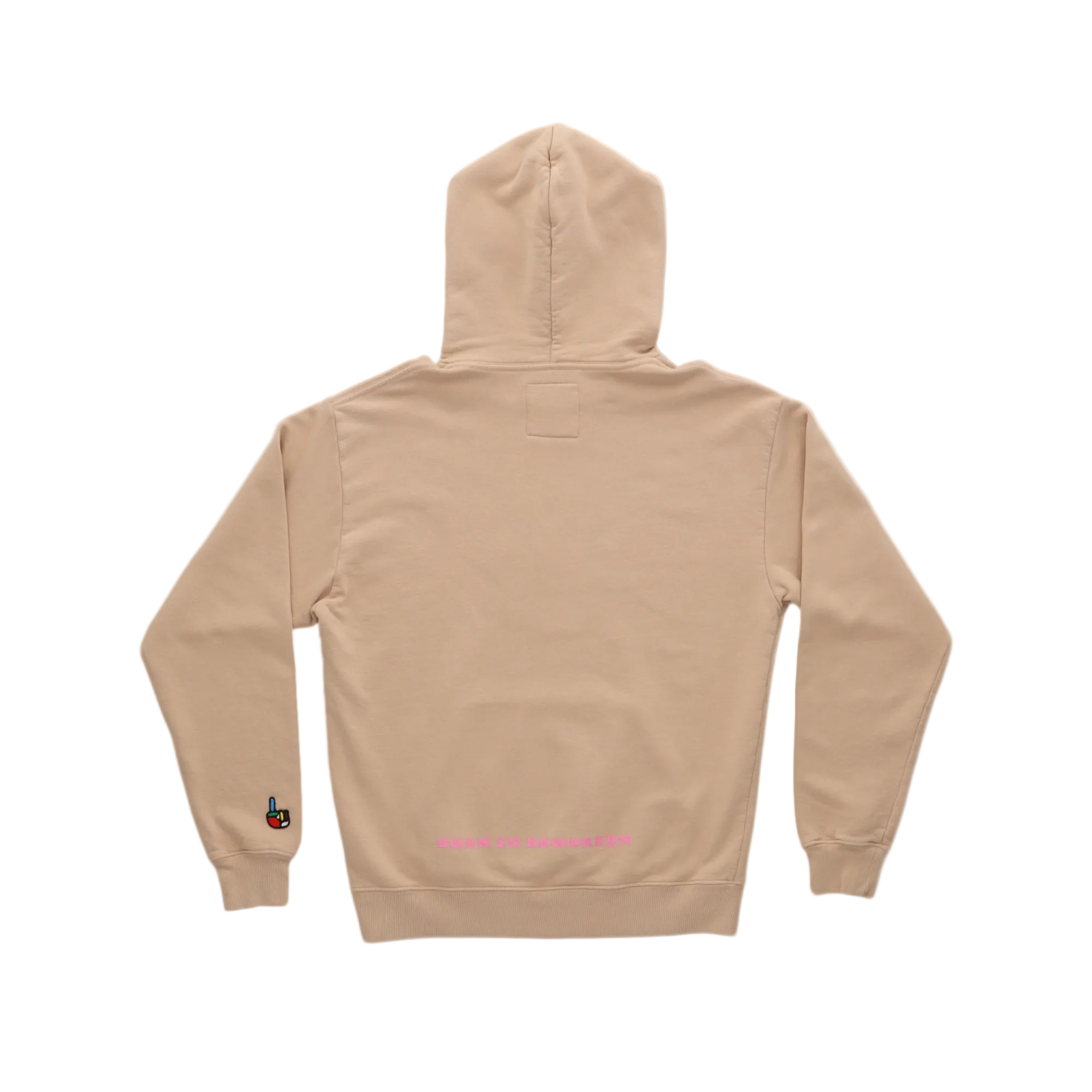 Ivy Yin Yang Swirl Logo Sand U.S.A Pullover Hoodie