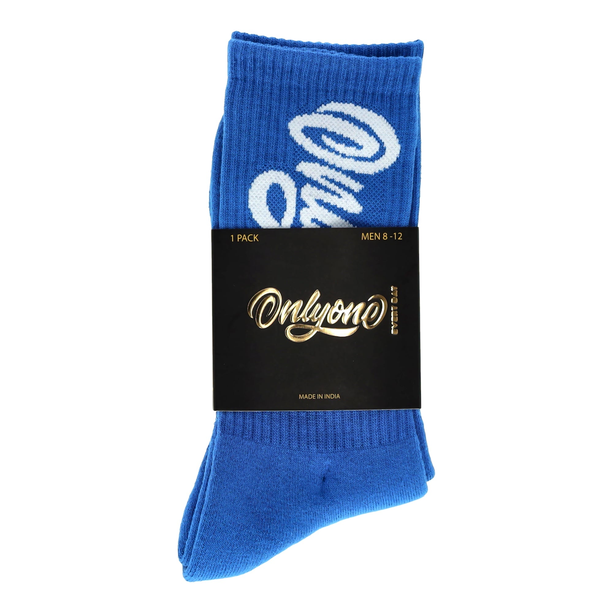 Crew Fashion Blue Socks