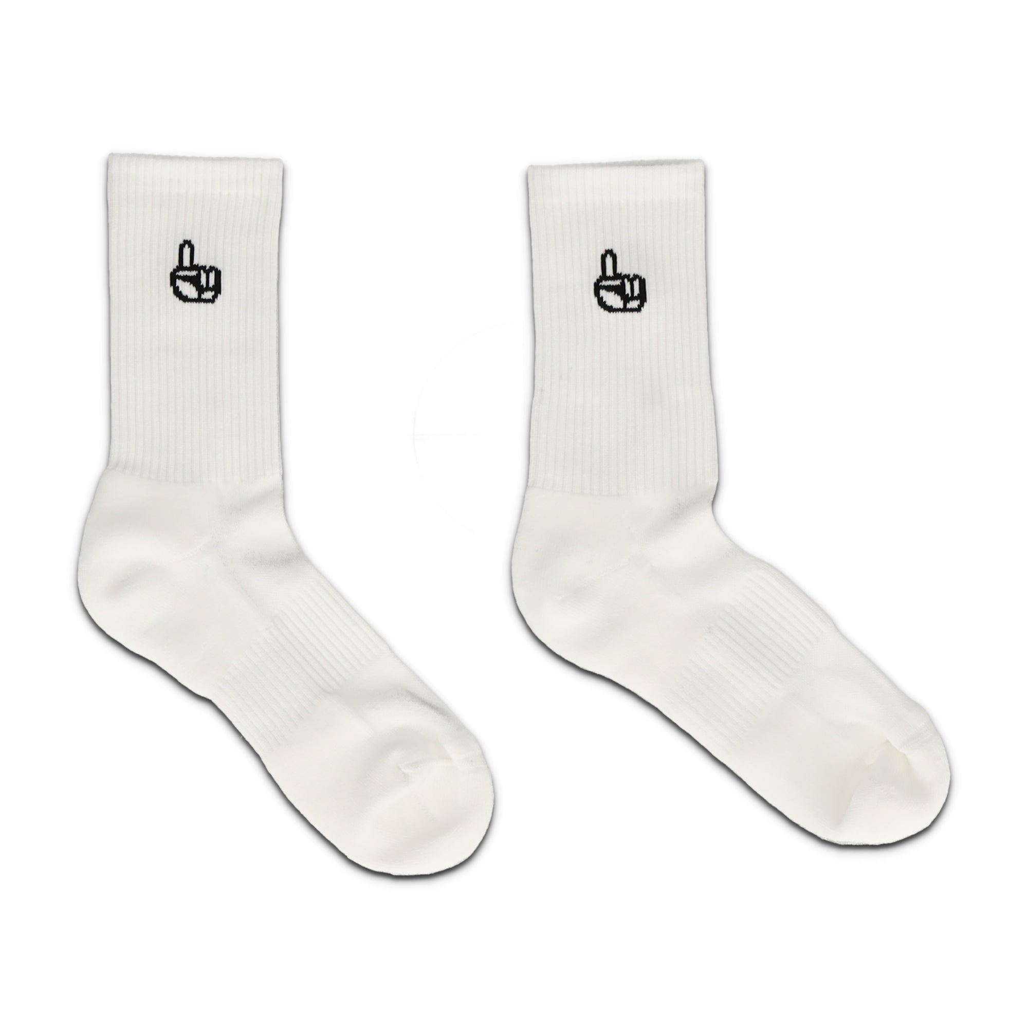 Everyday Crew White Socks