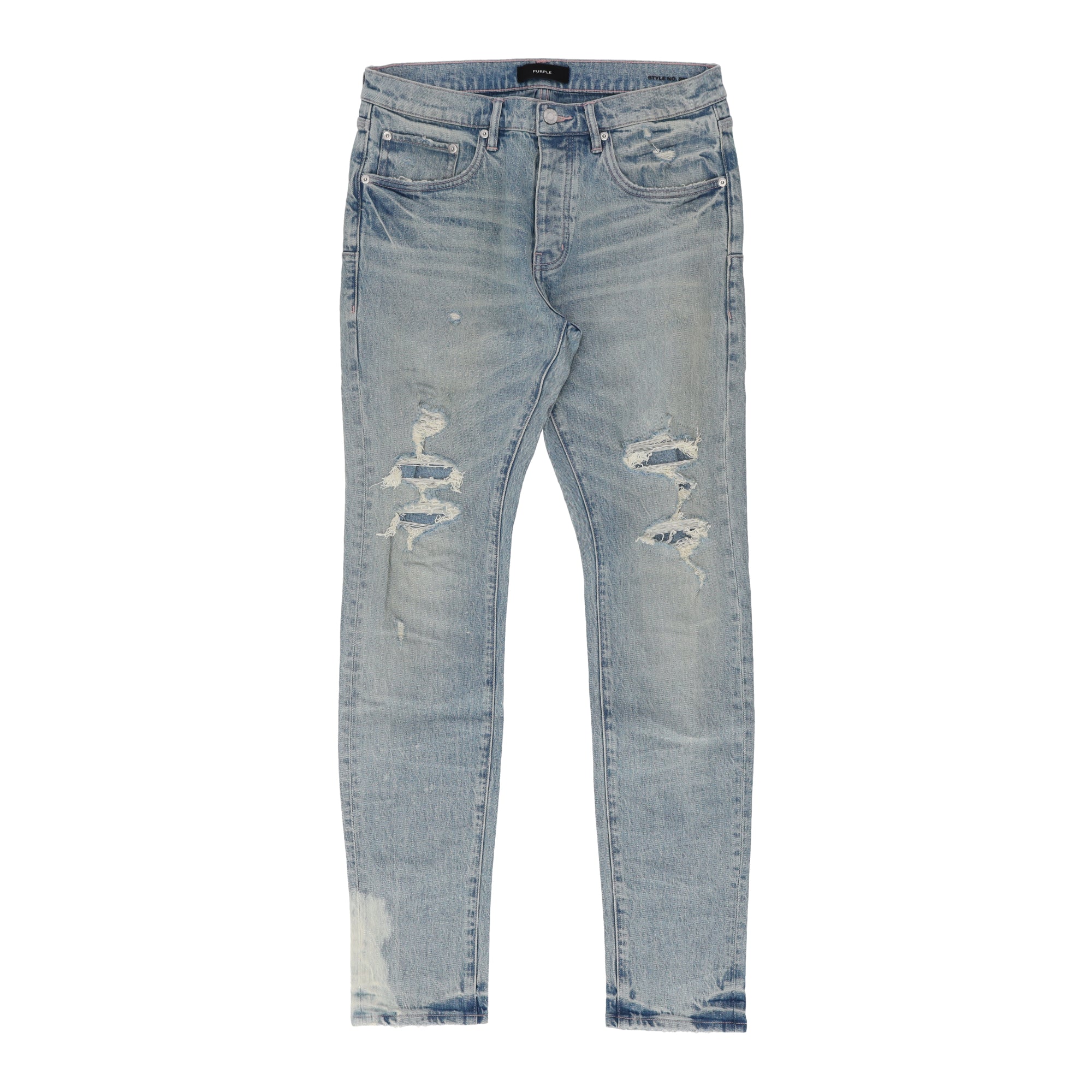 Skinny Garda Repairs Denim Blue Jean