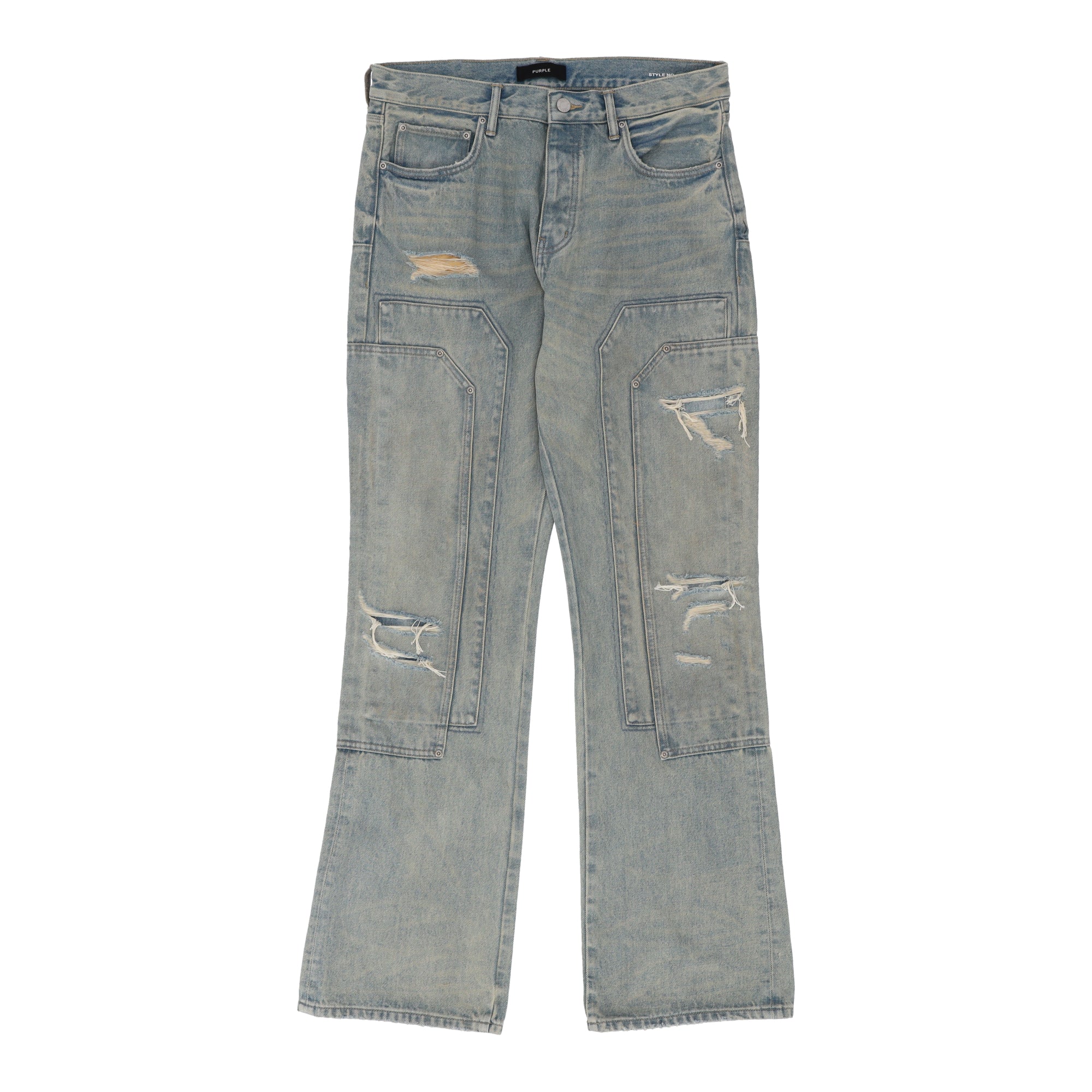 Bootcut Double Carpenter Blue Denim Jean