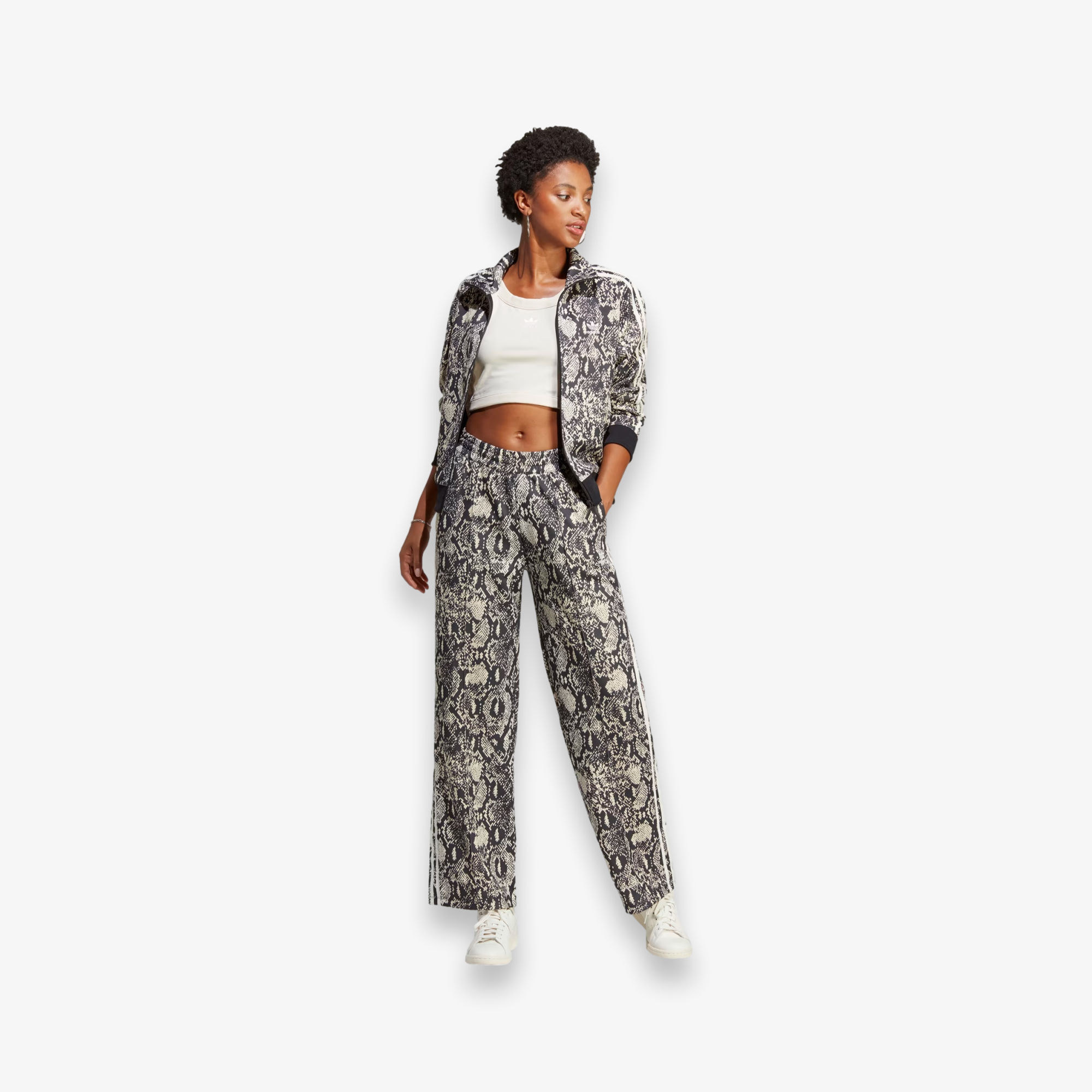 Python Allover Print Track Jacket