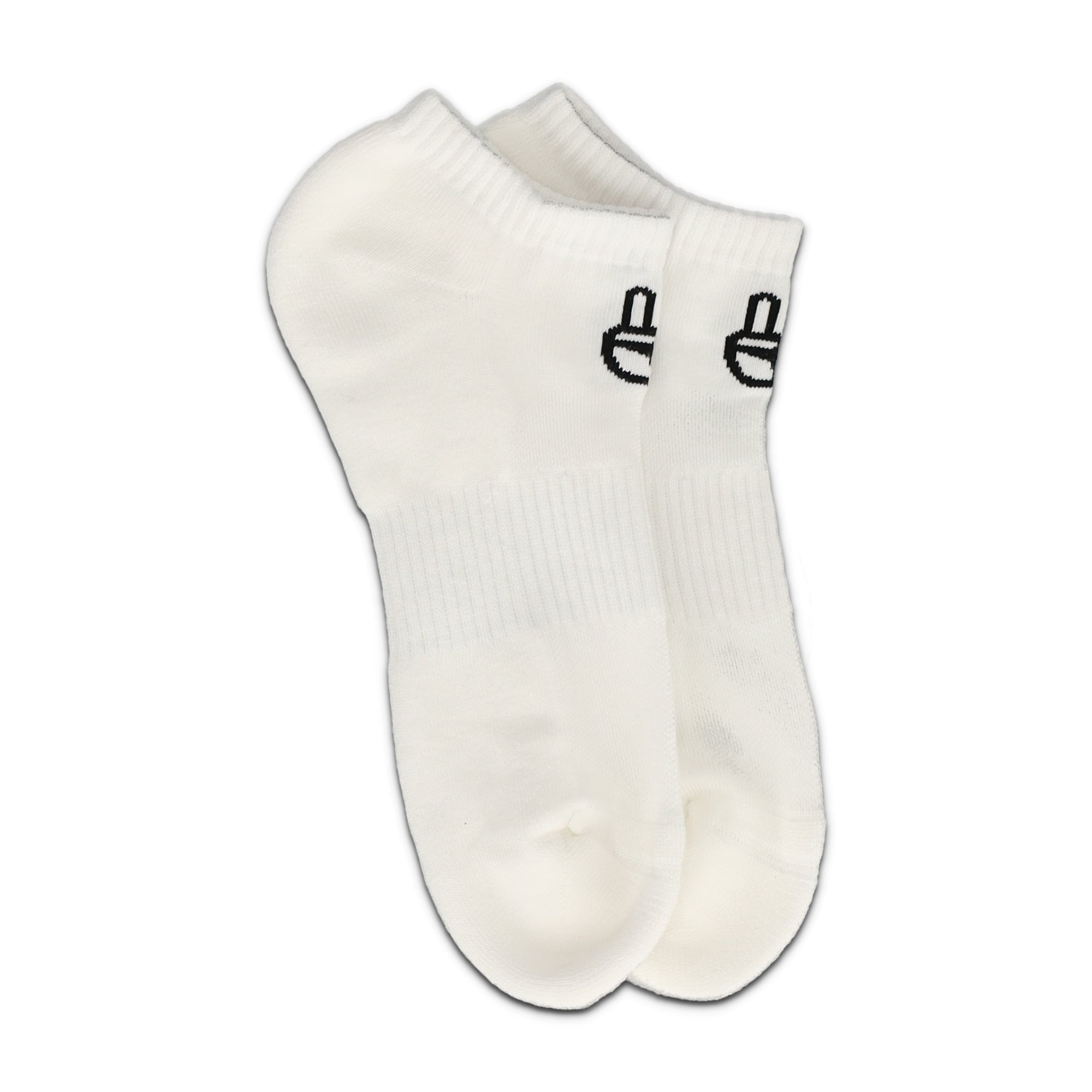 Everyday Ankle No Show Socks White