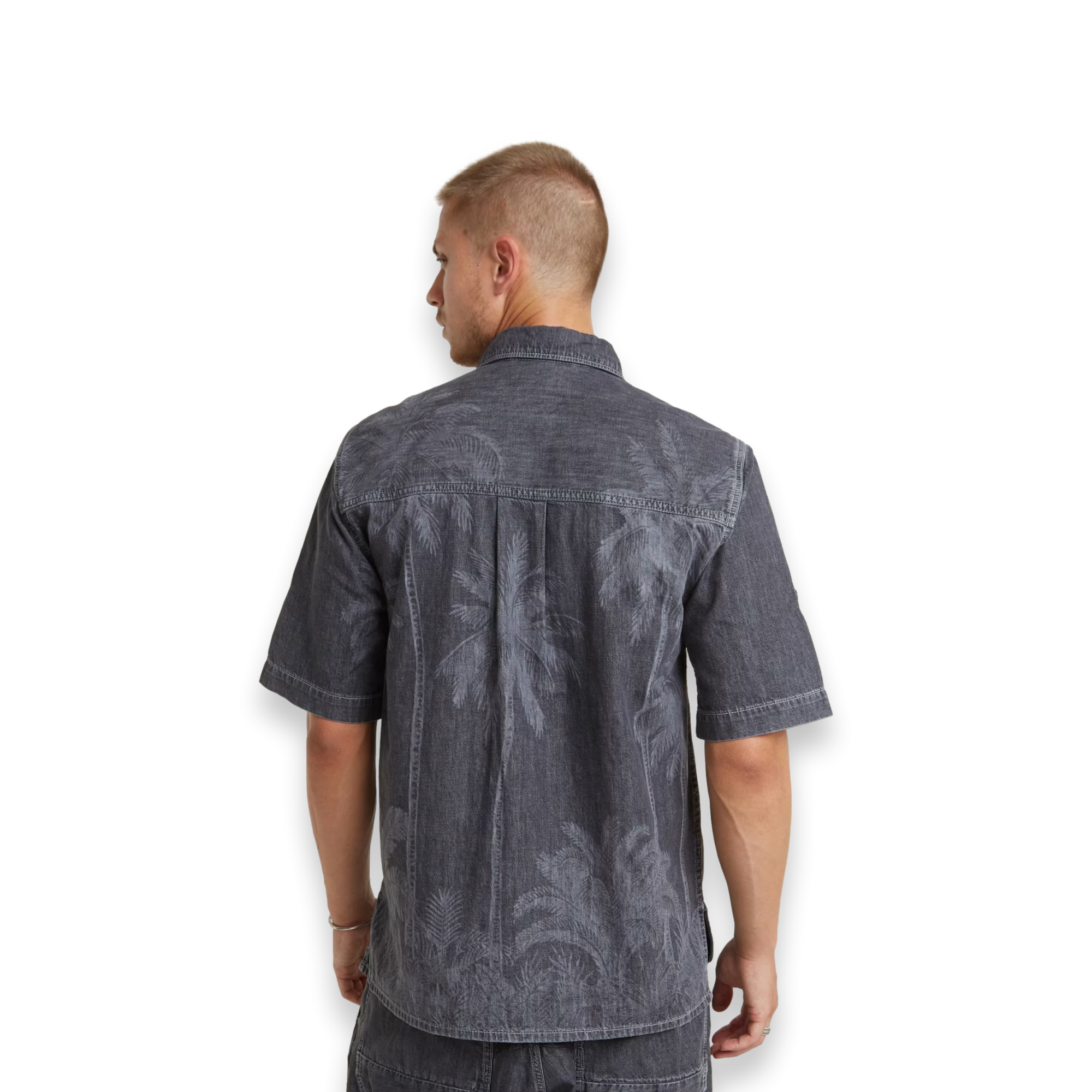 Slanted Double Pocket Shirt