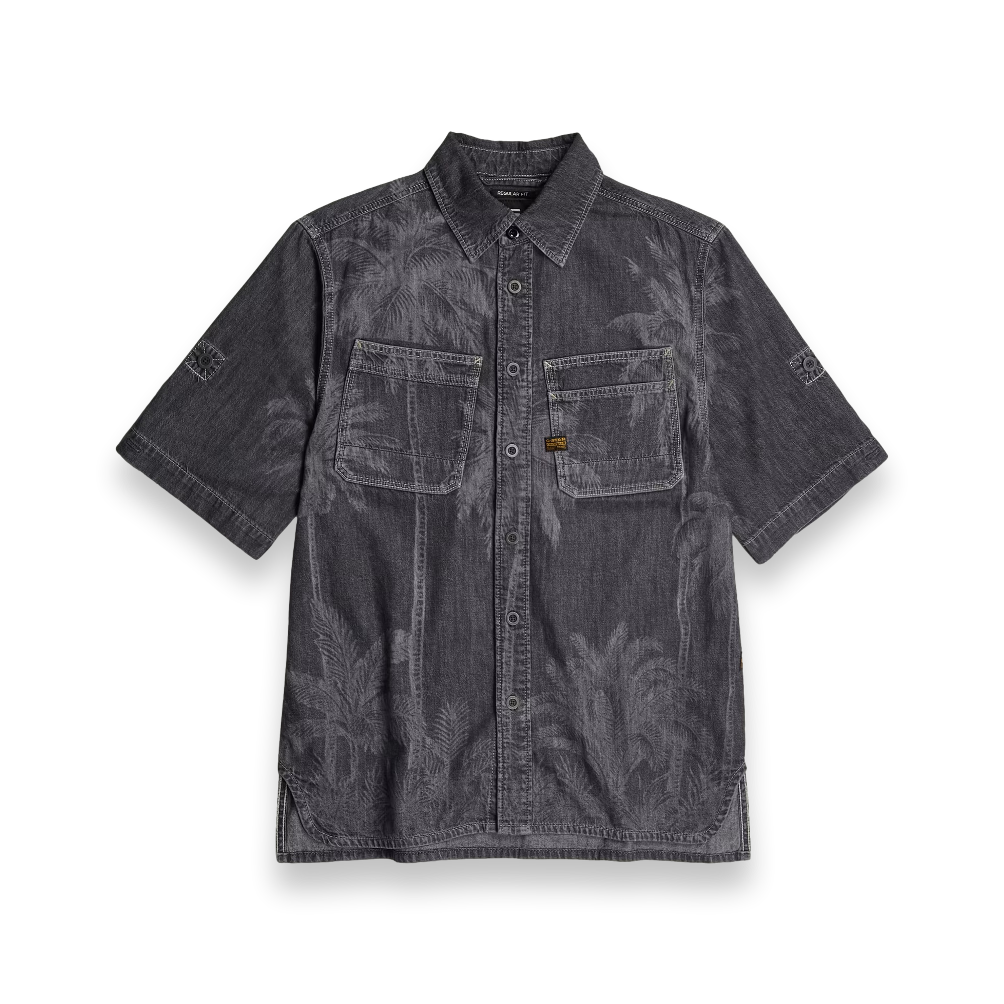 Slanted Double Pocket Shirt